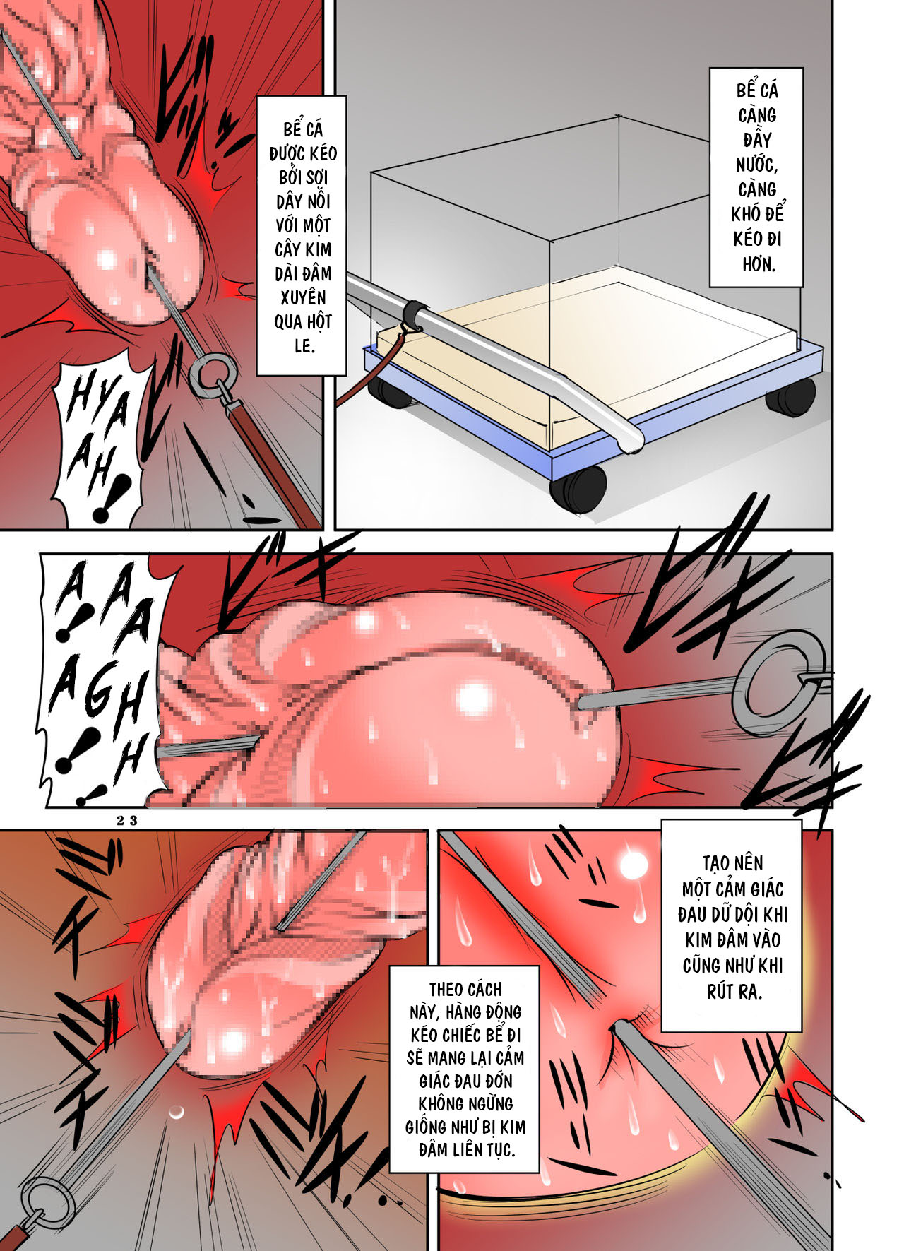 Đọc truyện hentai Shishi Setsudan Shoujo Goumon Gyakutai-kan no Maid-san - Chap 5.1