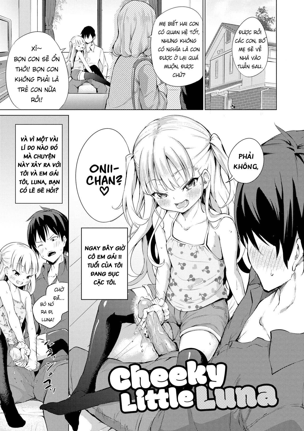 Đọc truyện hentai Cô em gái táo bạo - Oneshot