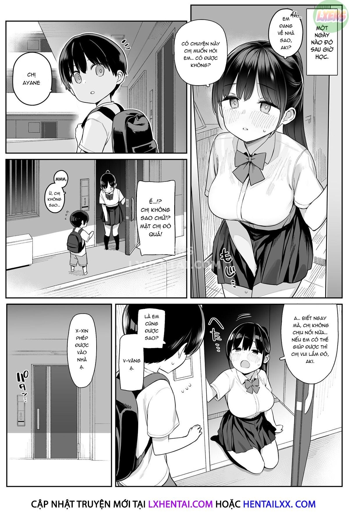 Đọc truyện hentai The Story of How The Big Sister Neighbor Squeezed My Semen Because She was a Succubus - Oneshot