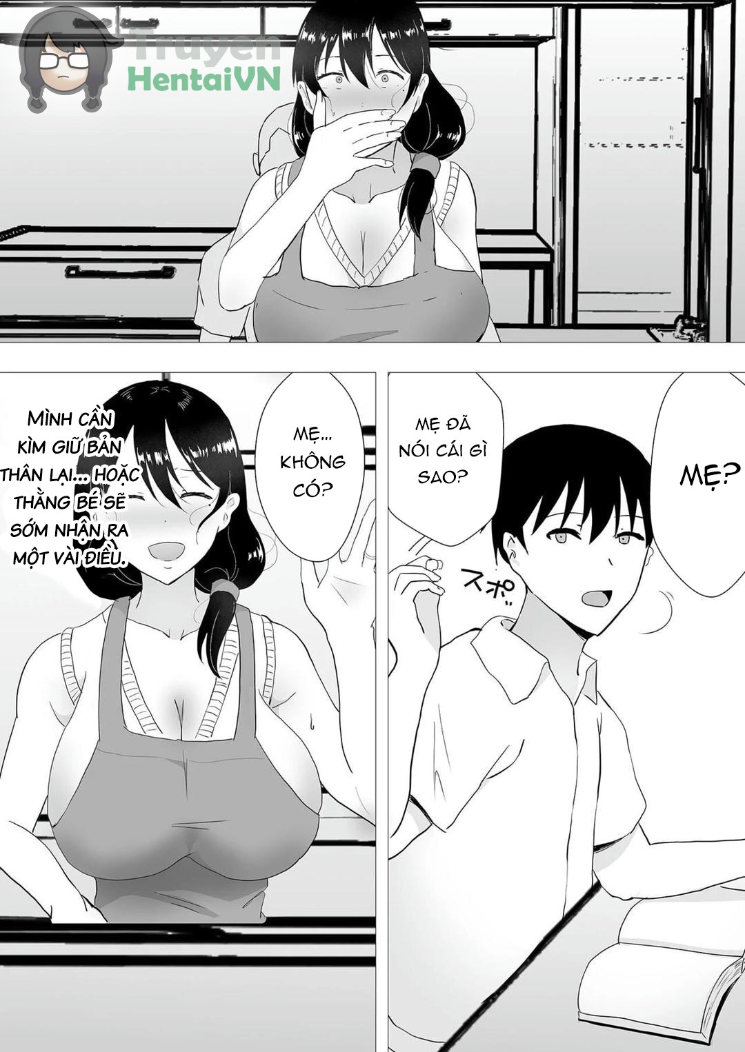 Đọc truyện hentai TomoKano Kaa-chan~ Daisuki na Ore no Hahaoya wa Aho na Shinyuu no Kanojo~ - Chap 2