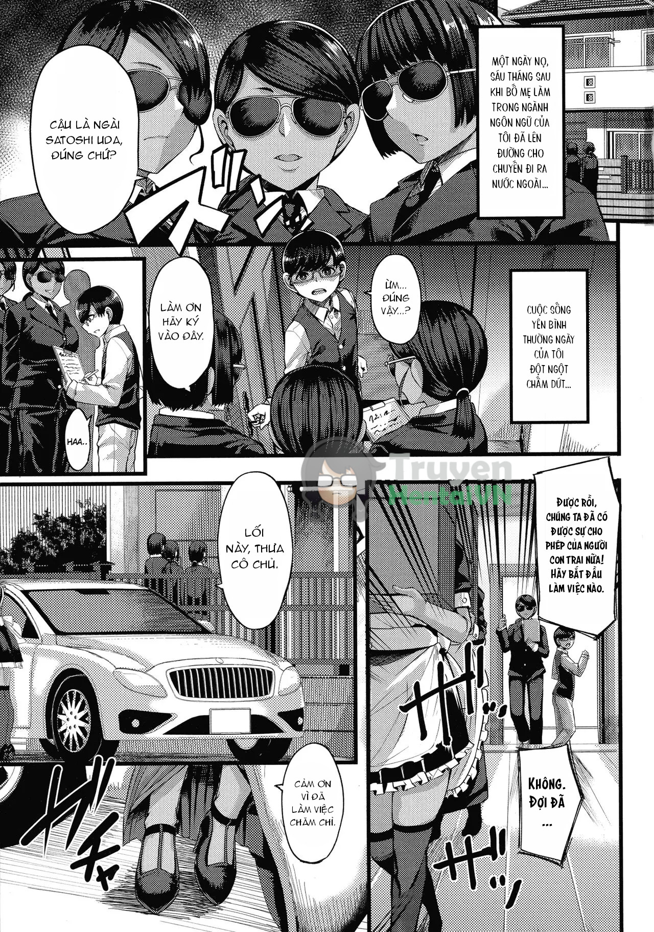 Đọc truyện hentai Kasshoku Hime to Himitsu no Keiyaku - Chap 1