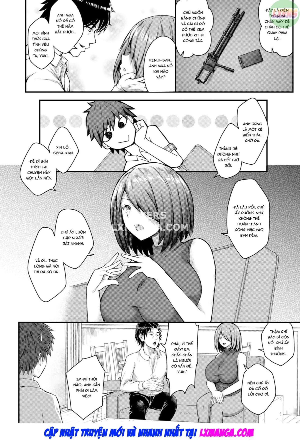 Đọc truyện hentai Nhờ cháu ngủ với vợ chú - Oneshot