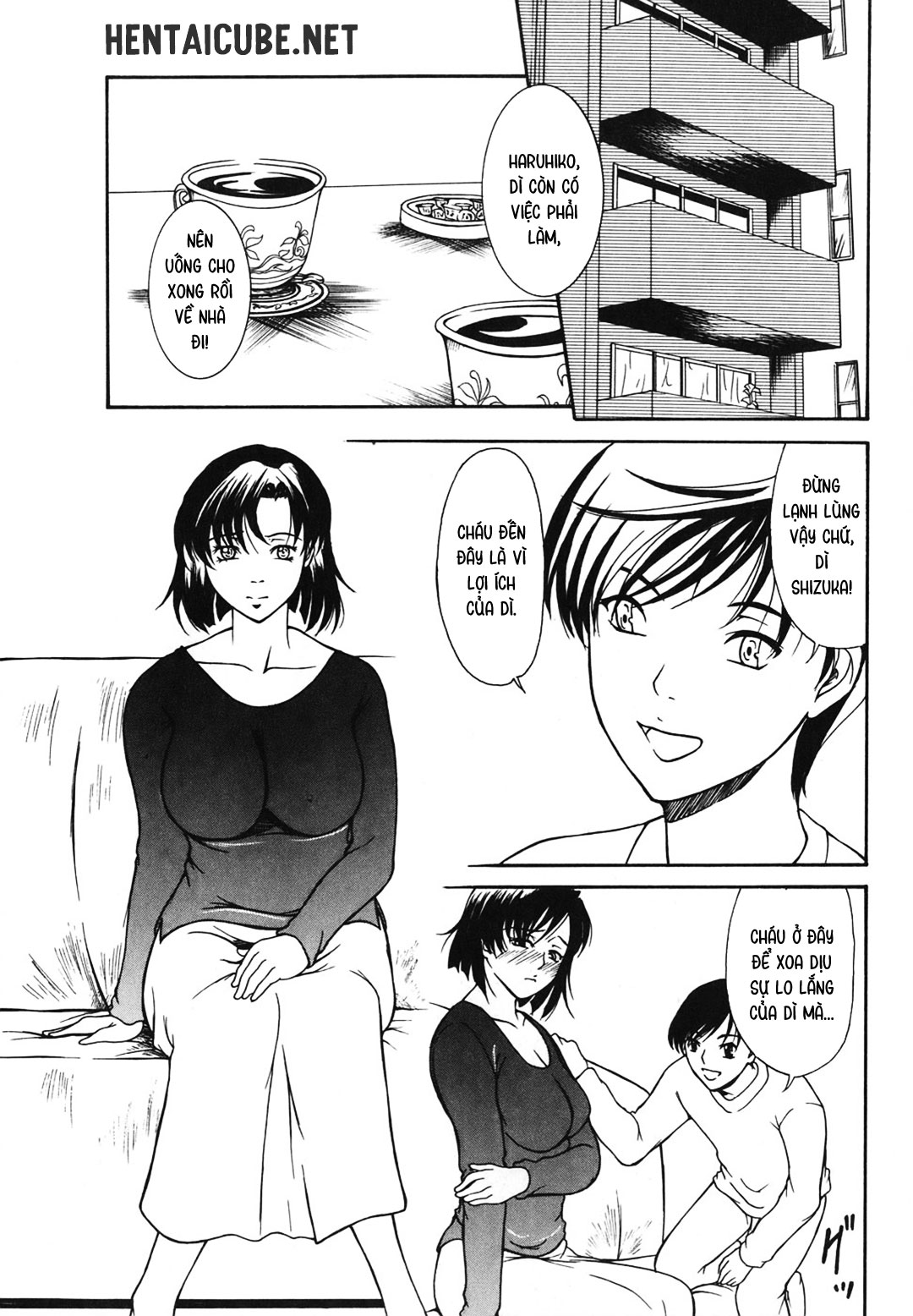 Đọc truyện hentai Mẹ và dì Bộ đôi biến thái - Chap 1