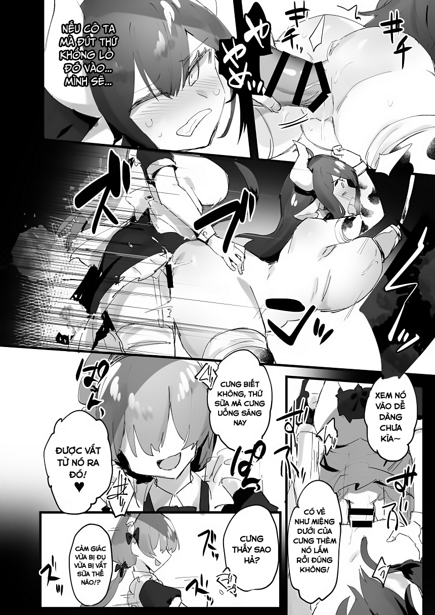 Đọc truyện hentai Một ngày trải nghiệm ở nông trại bò sữa - Hãy cùng nhau tạo thật nhiều ly sữa thơm ngon nhé! - Oneshot