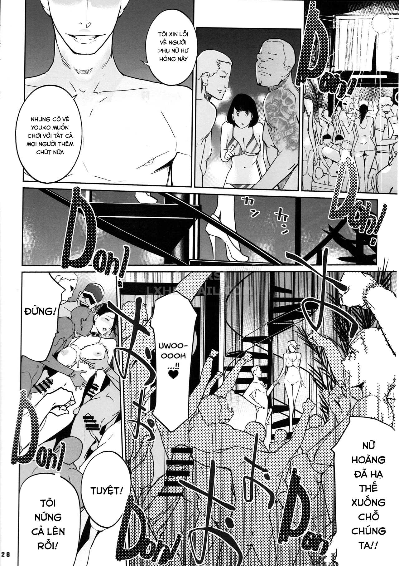 Đọc truyện hentai NTR Midnight Pool - Chap 3