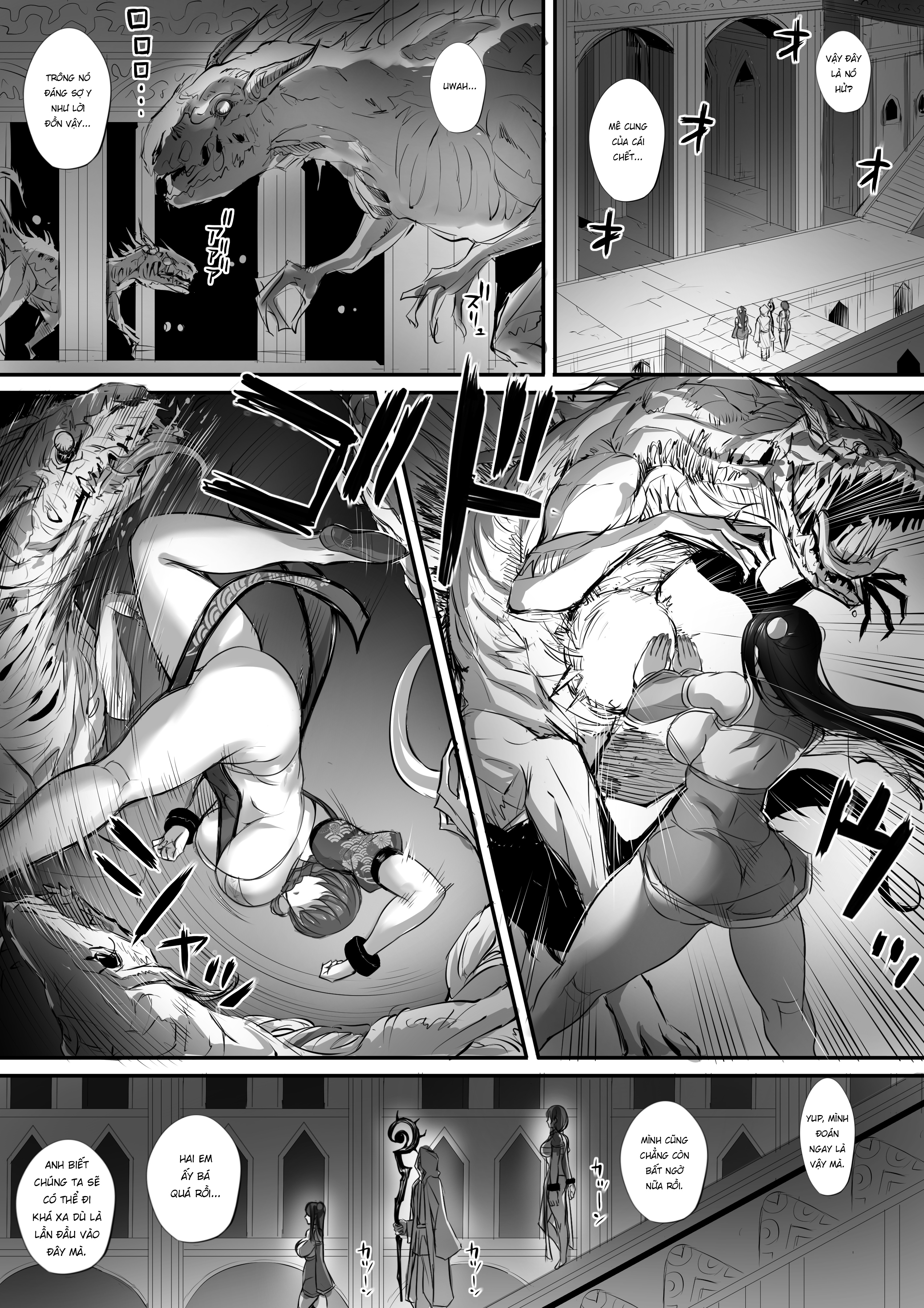 Đọc truyện hentai Câu chuyện tôi tìm thấy xác của một nữ võ sư và biến cô ấy thành Jiangshi 2 - Chap 2.2 - Có che