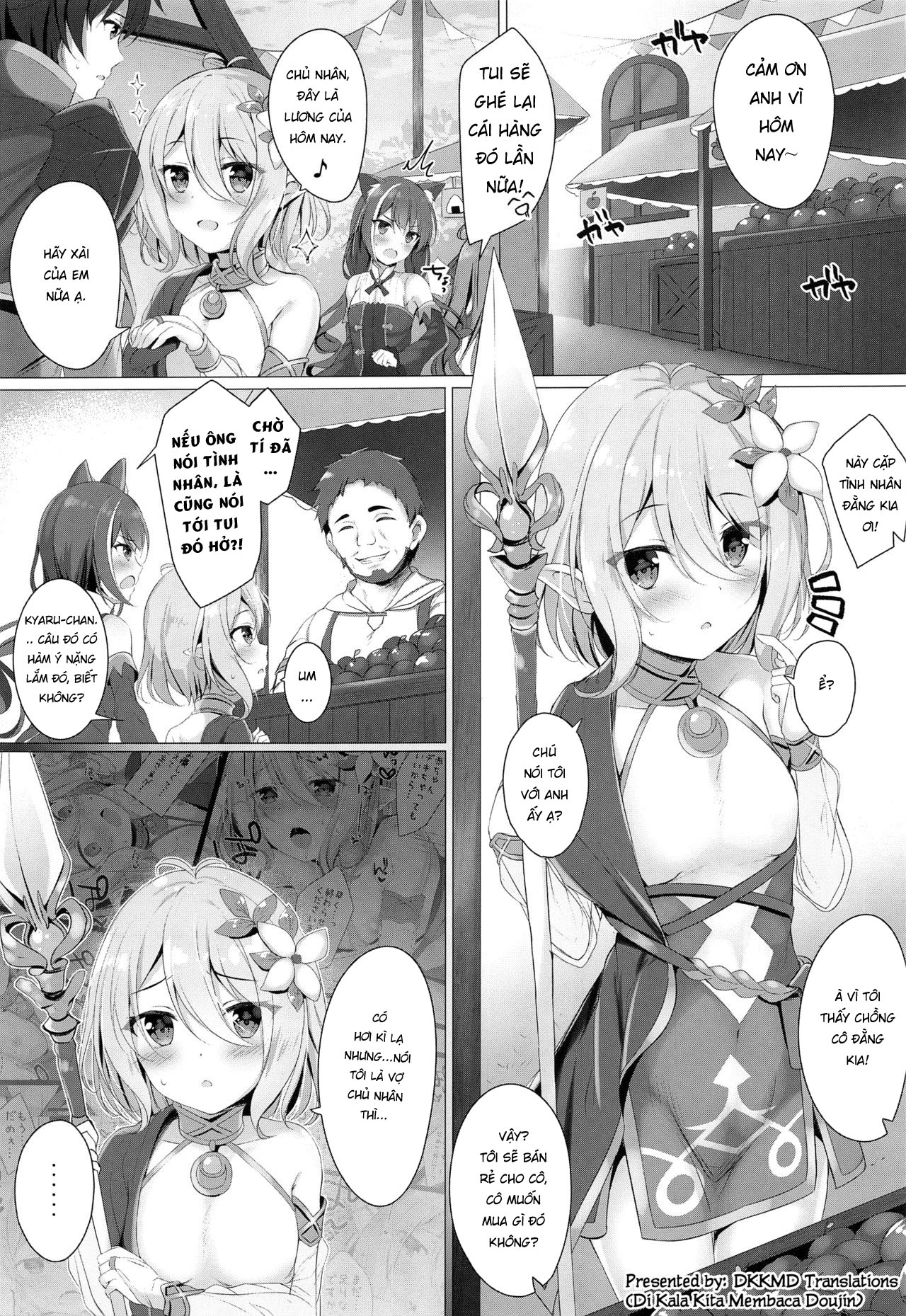 Đọc truyện hentai Kokkoro-chan Muốn Được Chơi Xếp Hình - Oneshot