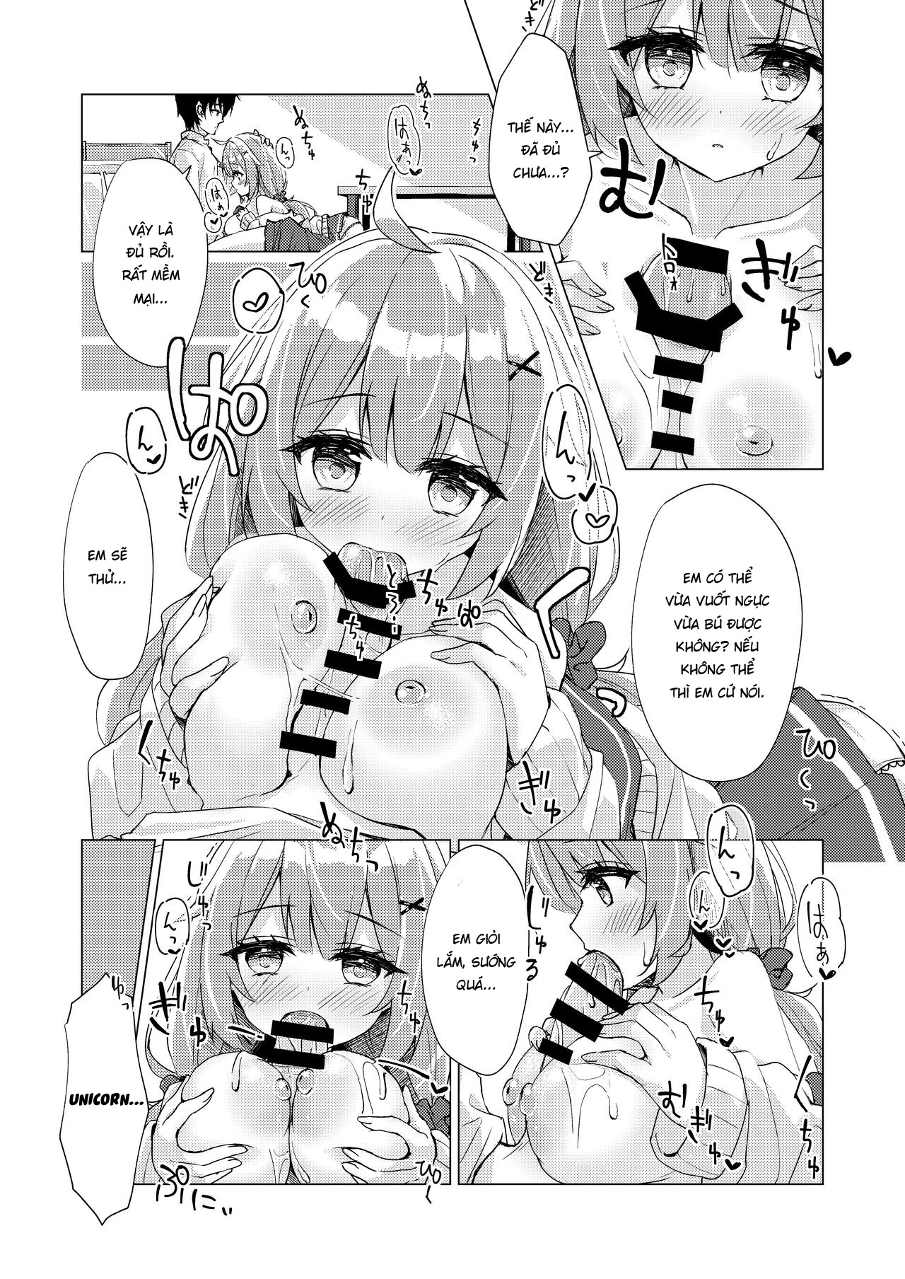 Đọc truyện hentai Unicorn-chan to Himitsu no Obenkyoukai - Oneshot