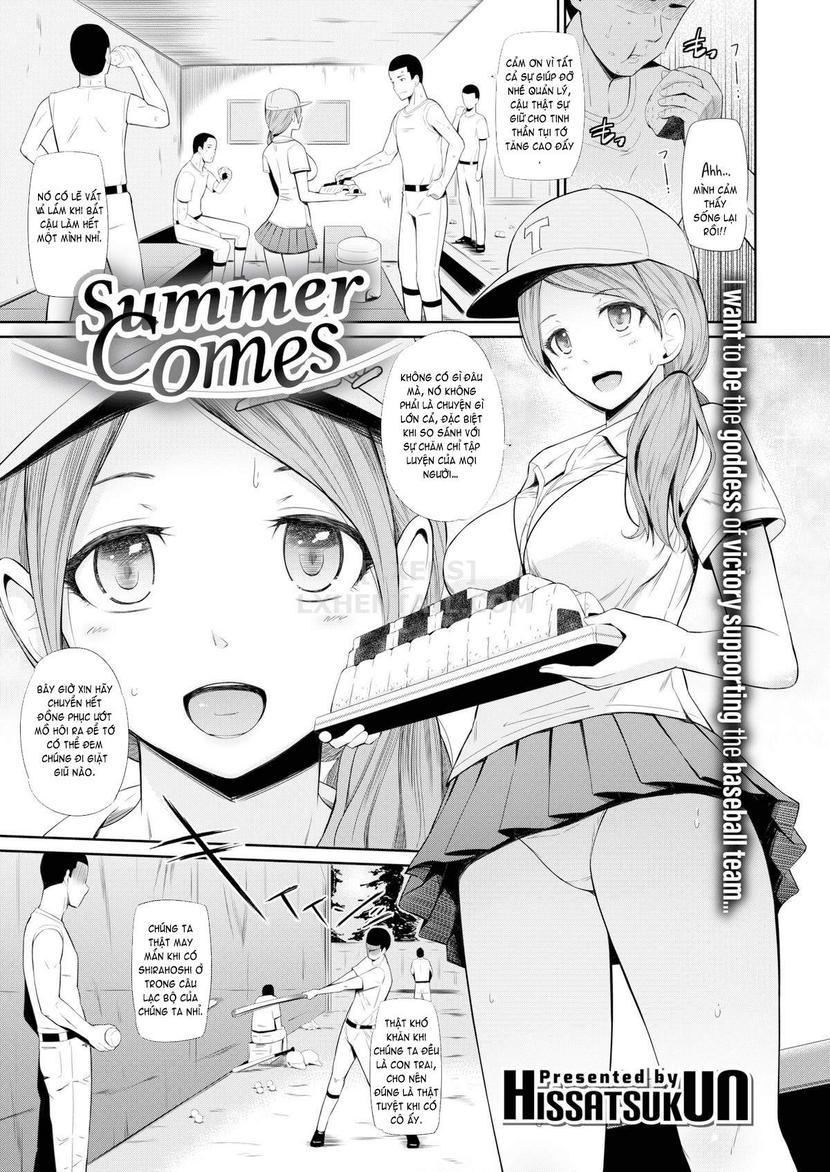 Đọc truyện hentai Natsu Ki ni Kerashi - Oneshot