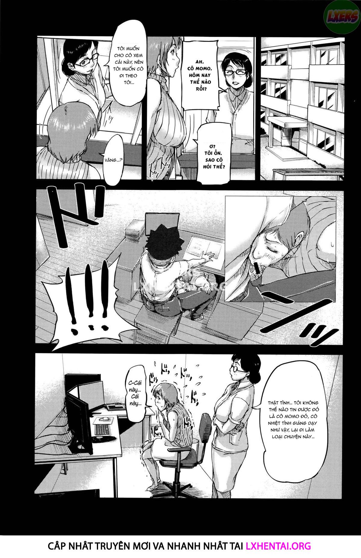 Đọc truyện hentai Jokyoushi Chitai Tousatsuroku - Chap 3