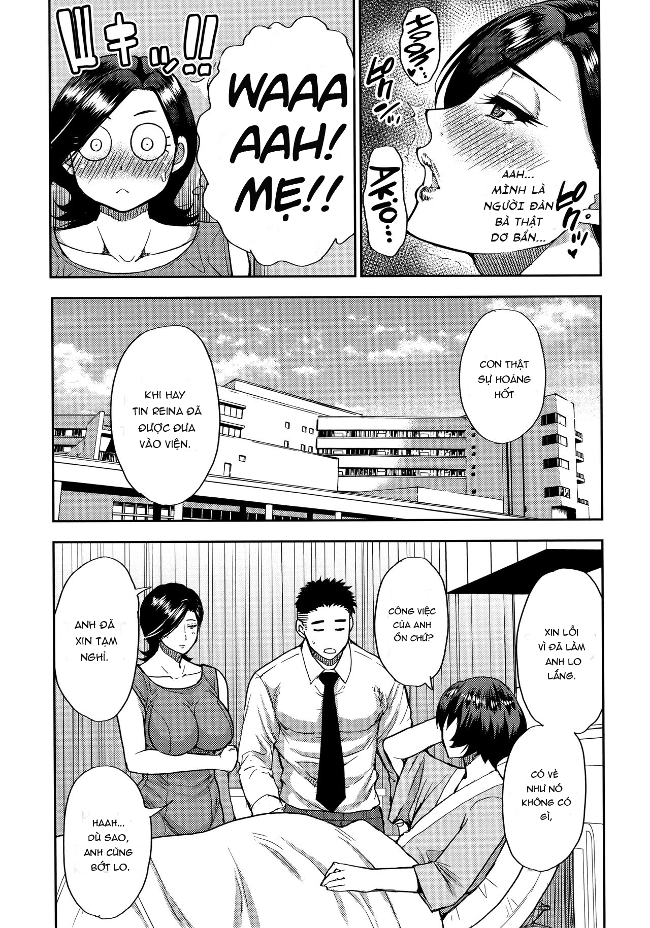 Đọc truyện hentai Làm bất cứ điều gì con thích với mẹ khi ở nhà của mẹ - Chap 3