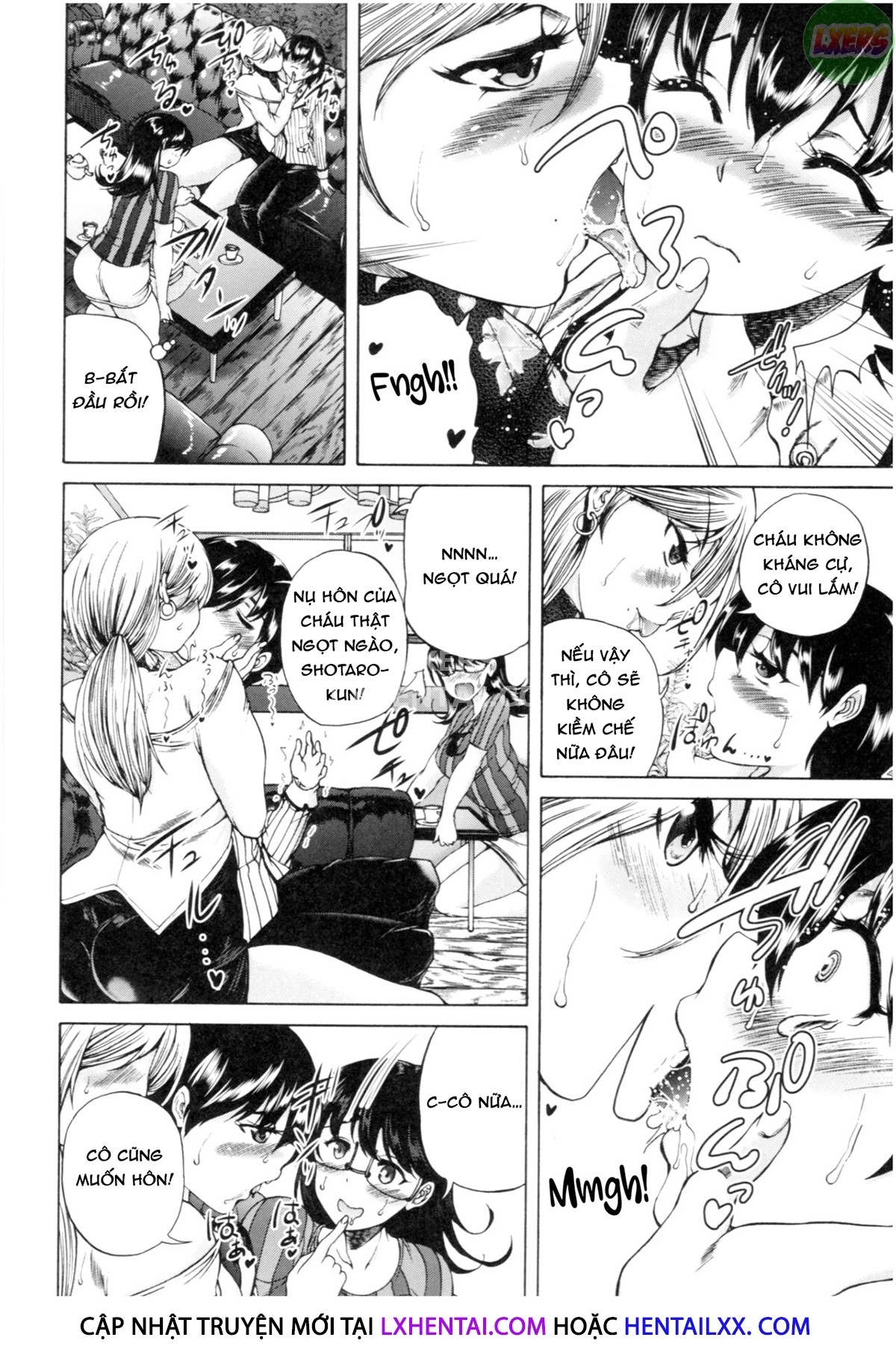 Đọc truyện hentai Oba-Shota Harem - Chap 2