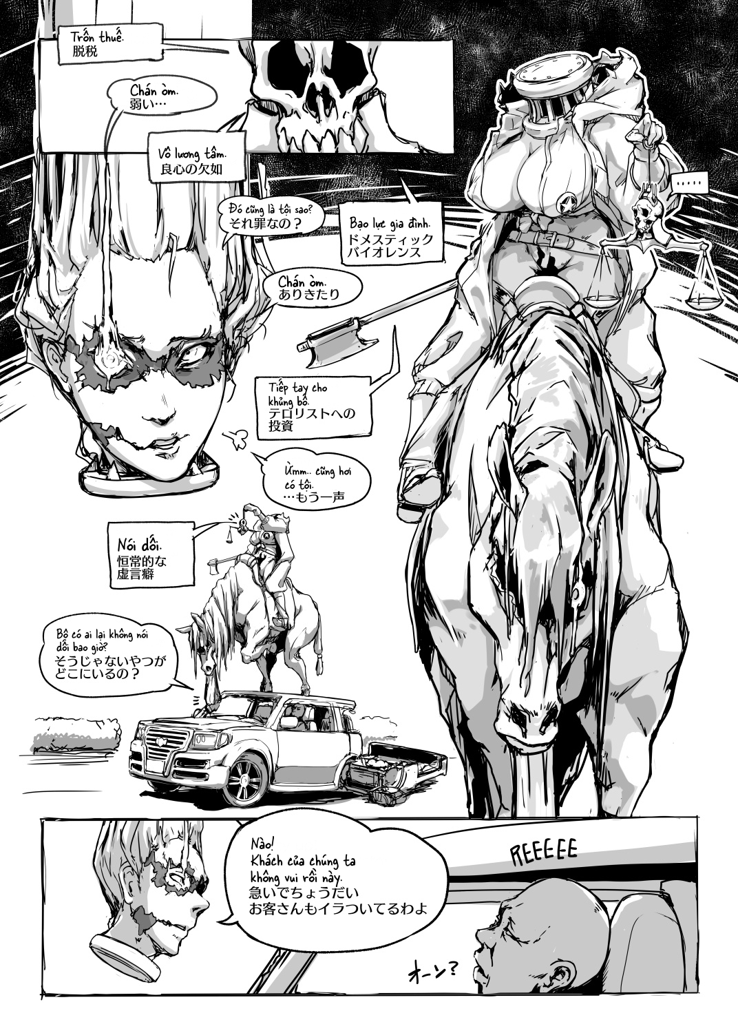 Đọc truyện hentai Ma Với Chả Cỏ - Chap 2