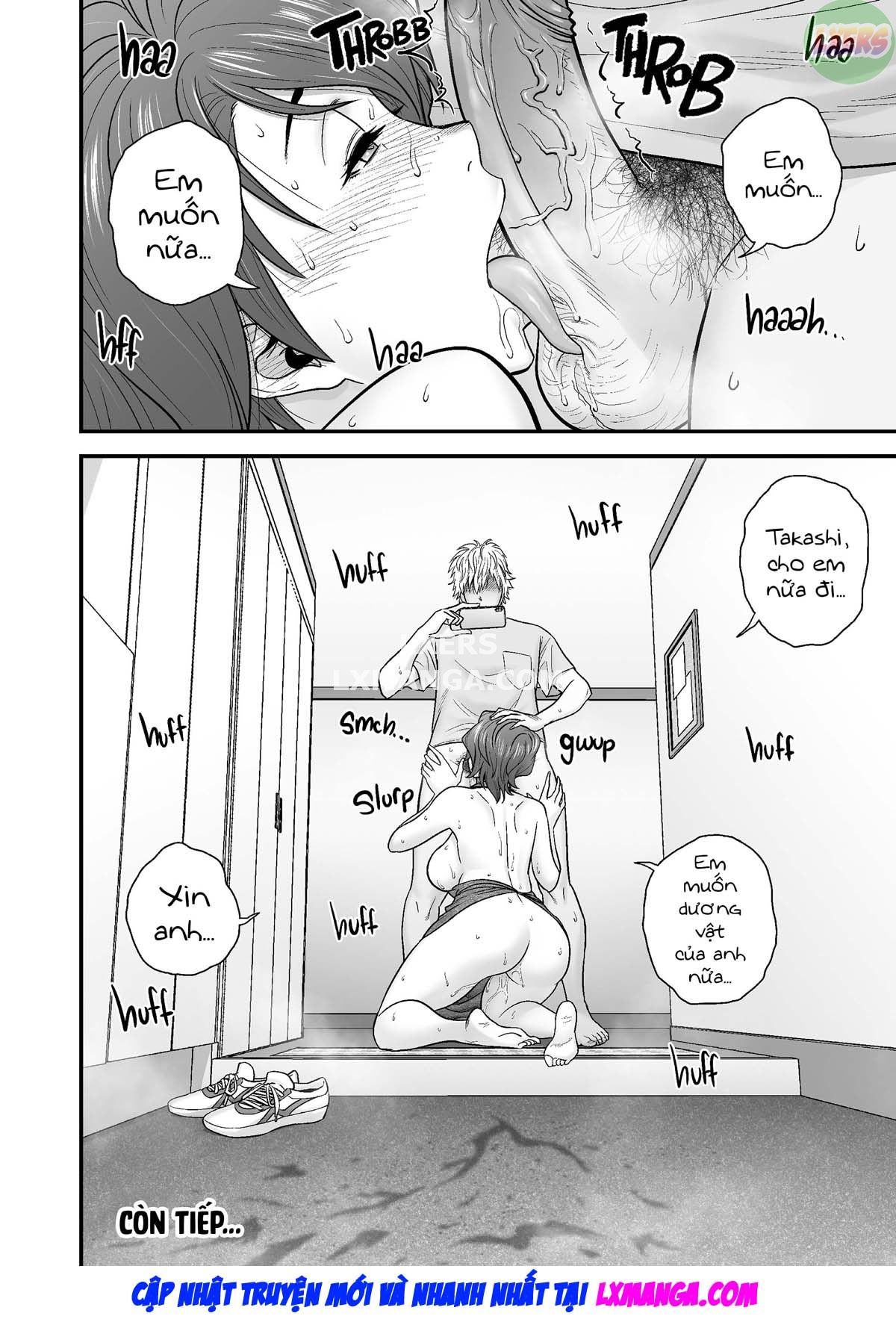 Đọc truyện hentai Vì mẹ tôi trở thành người yêu của bạn tôi - Chap 2