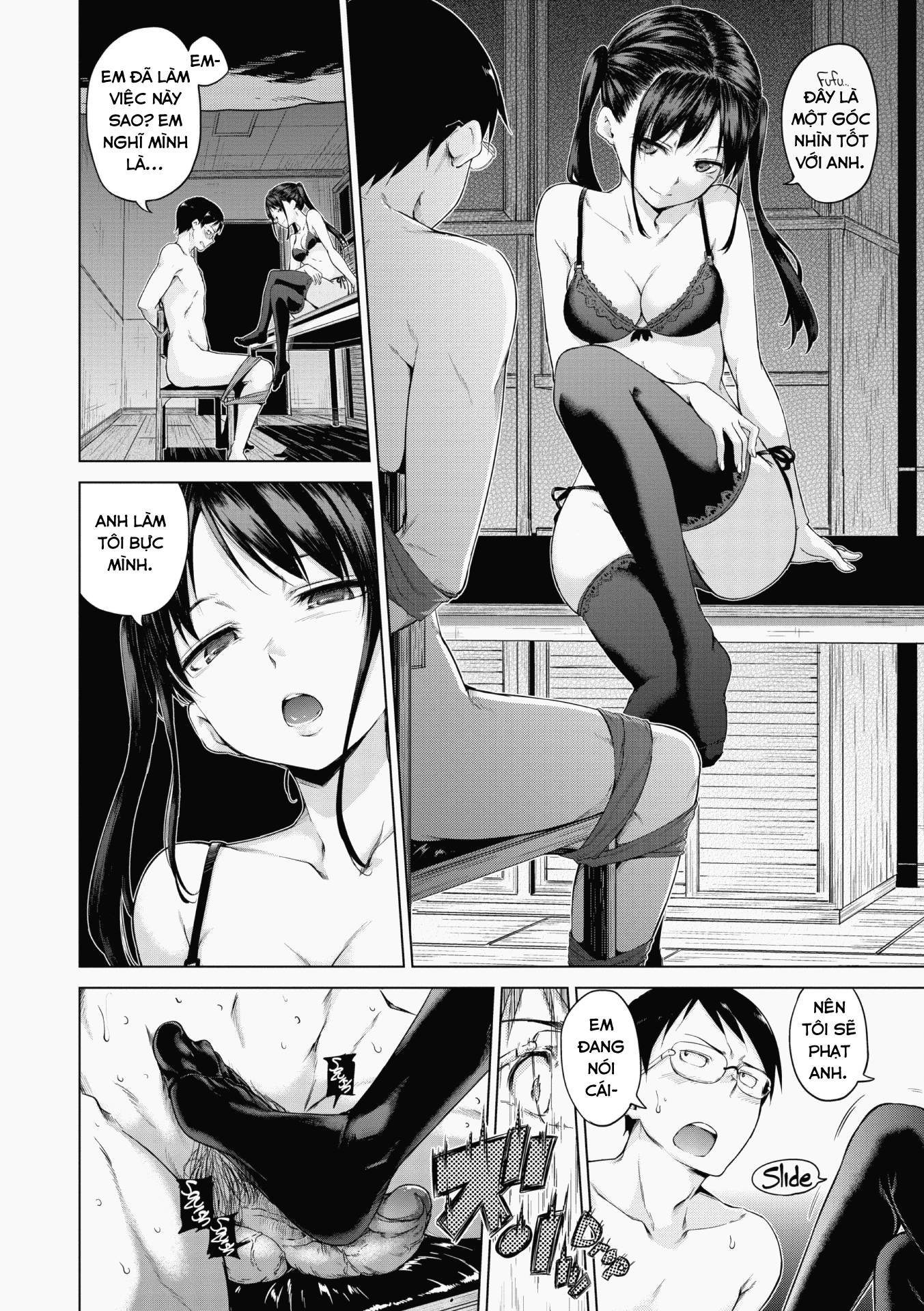 Đọc truyện hentai Bông hoa đen - Oneshot