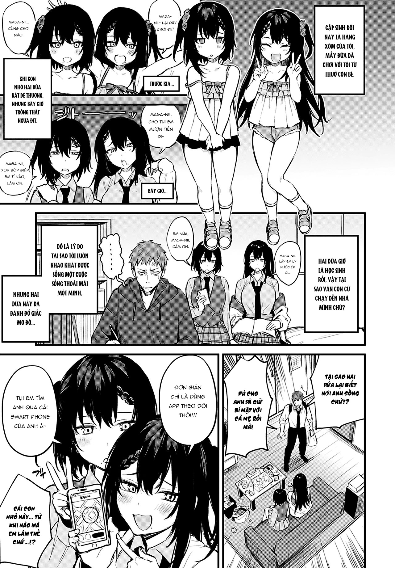 Đọc truyện hentai Twins in Heat - Oneshot