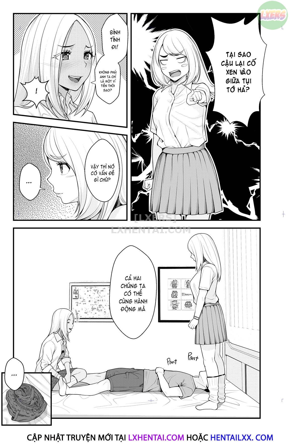 Đọc truyện hentai Stray Gyaru Harem - Chap 1