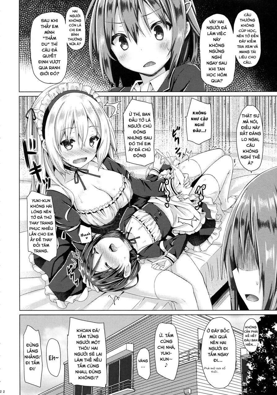 Đọc truyện hentai Onee-chan ga Otouto no xxx na Osewa o Suru no wa Gimu nandesu. - Chap 1