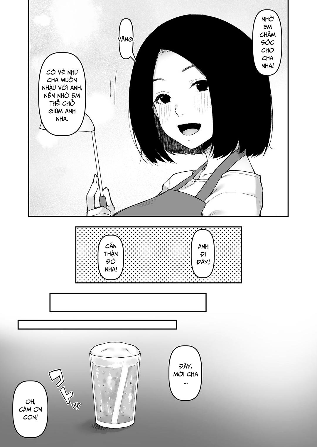 Đọc truyện hentai Một mình với cha chồng vào một đêm nọ - Oneshot