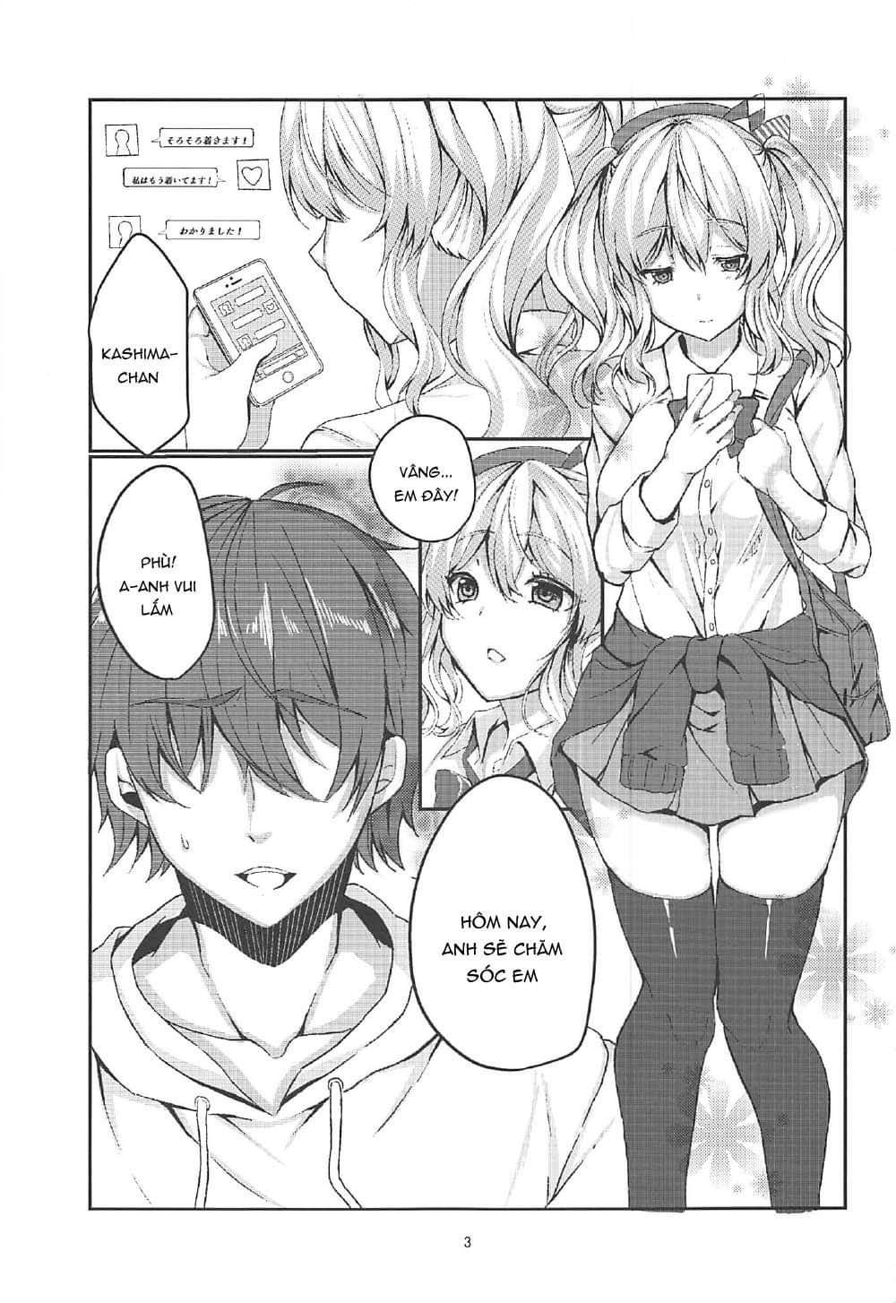 Đọc truyện hentai Enkou JK Kashima-chan!! (Kantai Collection -KanColle-) - Oneshot