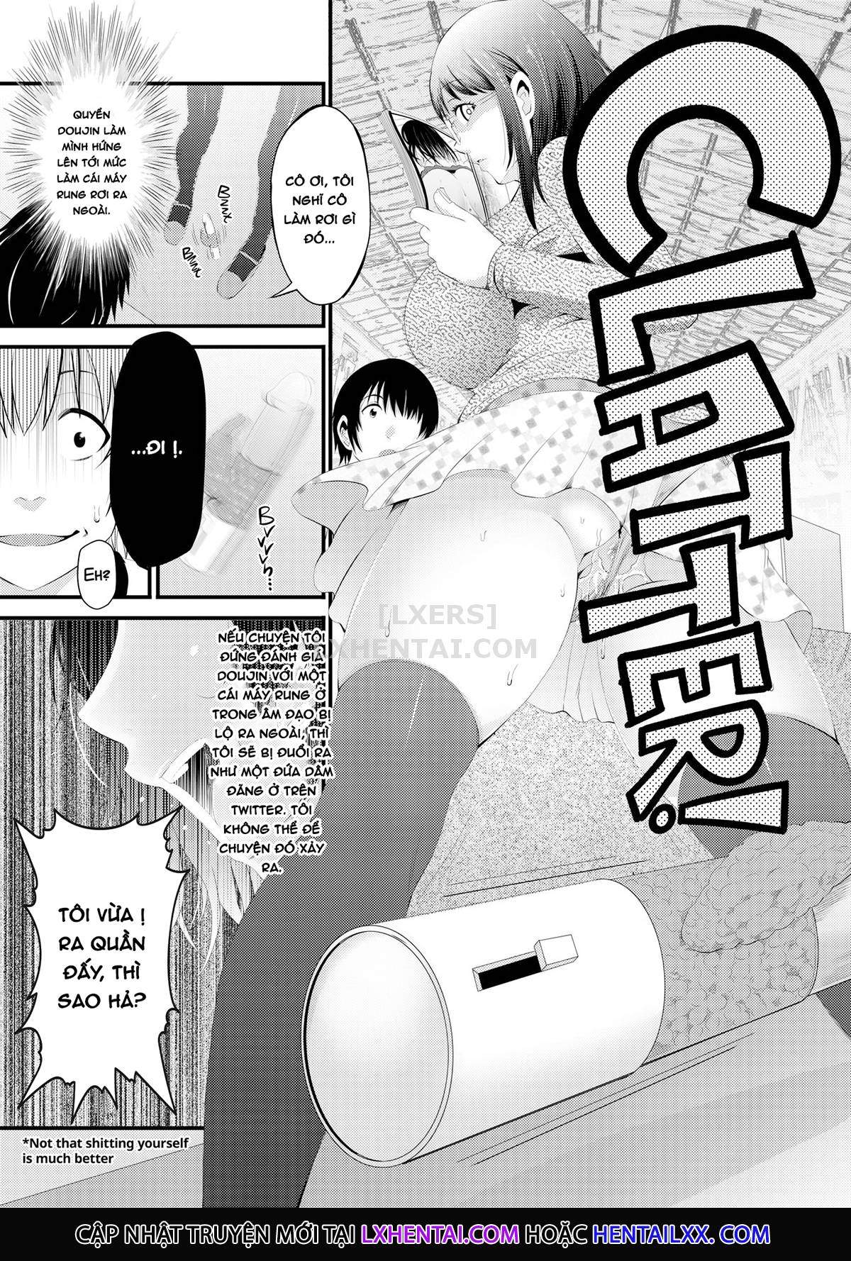 Đọc truyện hentai ManCli Manko To Cli O Ijirareru No Ga Daisuki Na Fujoshi Nano De Doujin Event No Nikubenki Ni Natte Mita - Oneshot