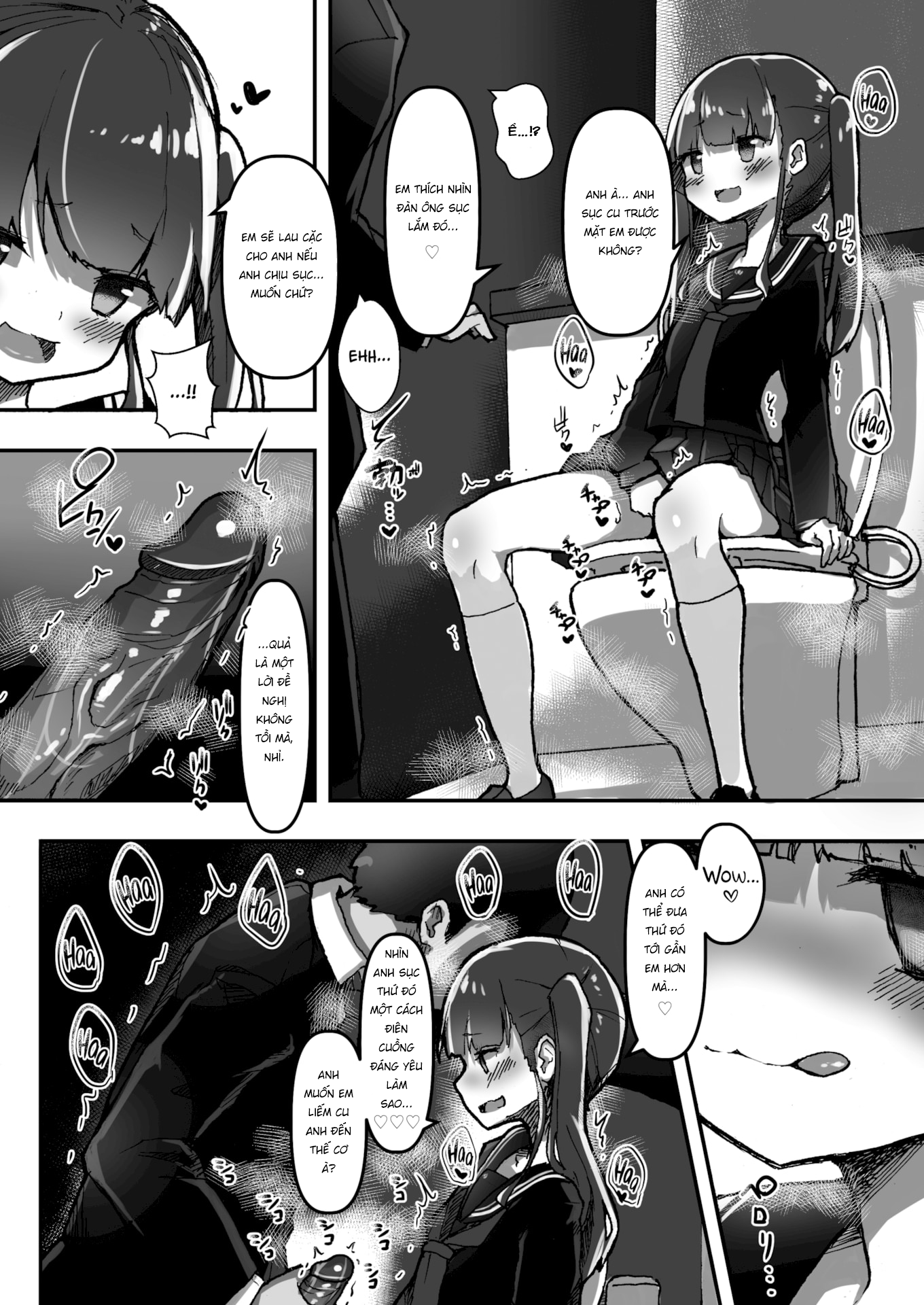 Đọc truyện hentai Hoan lạc mỗi ngày - Chap 6 - Nhà vệ sinh là nơi để giải toả bản thân ❤