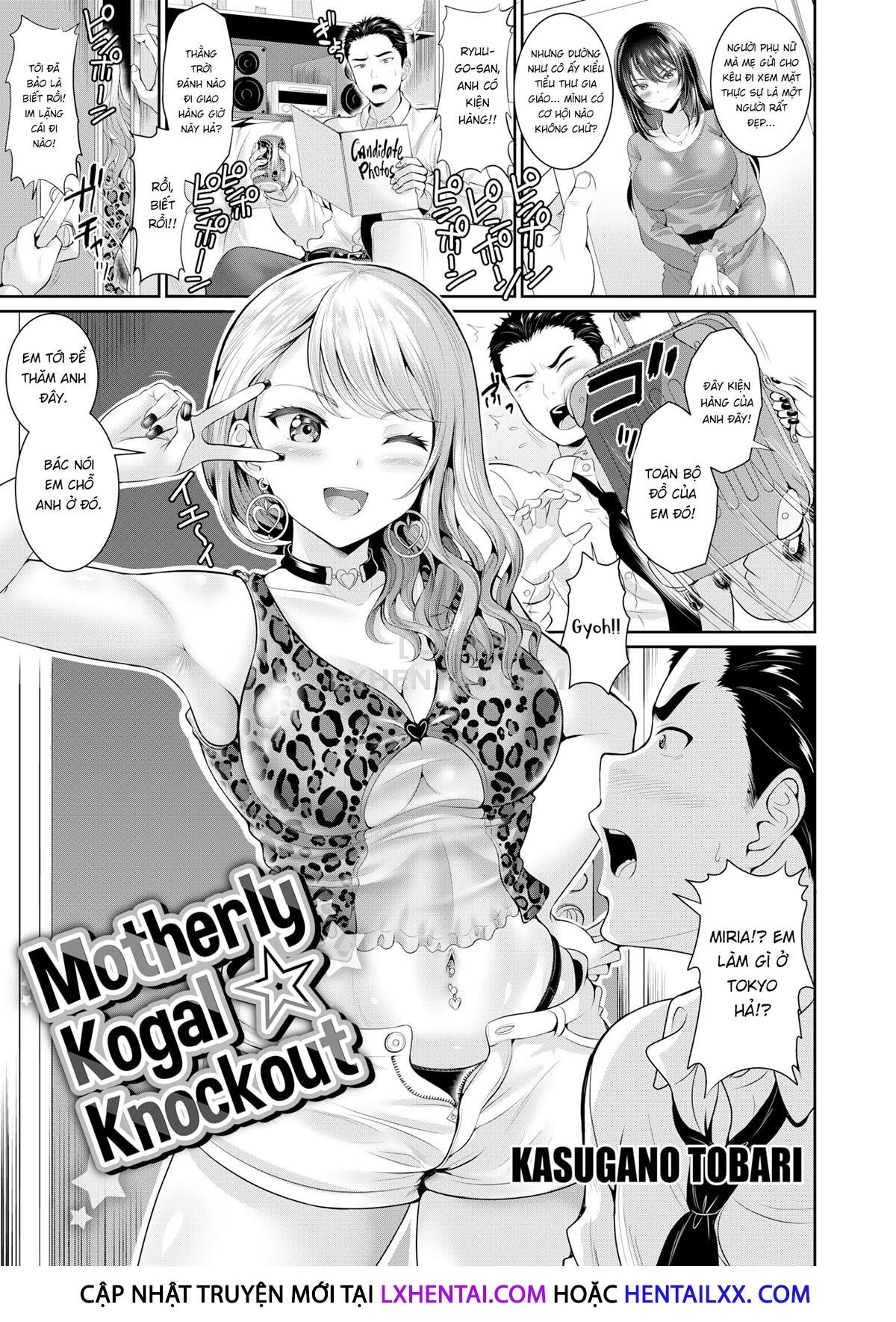 Đọc truyện hentai Motherly Kogal ☆ Knockout - Oneshot