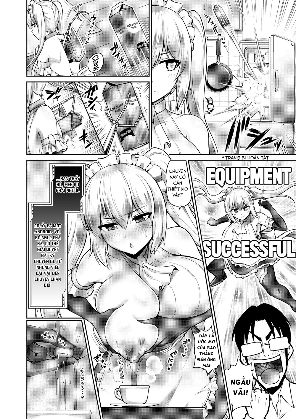 Đọc truyện hentai I Love Your Mini Huge Self! - Oneshot