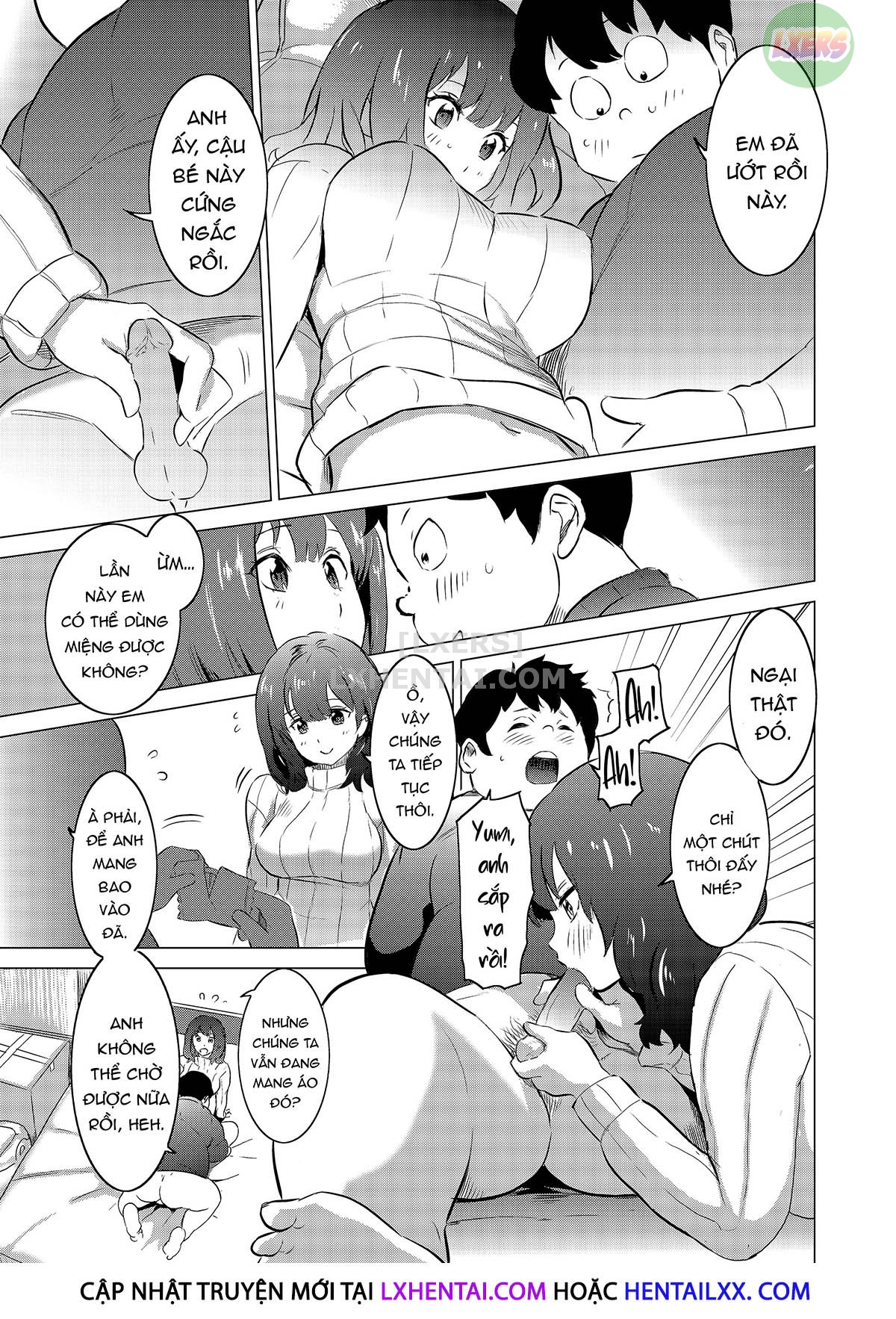 Đọc truyện hentai My Wife Would Never Moan Like in the Unrealistic Porn My Neighbor Watches - Chap 1