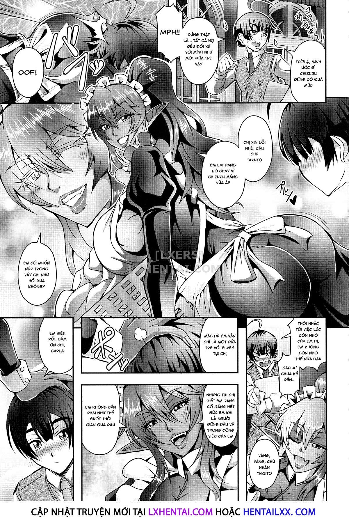 Đọc truyện hentai Elf Harem Story - Chap 4