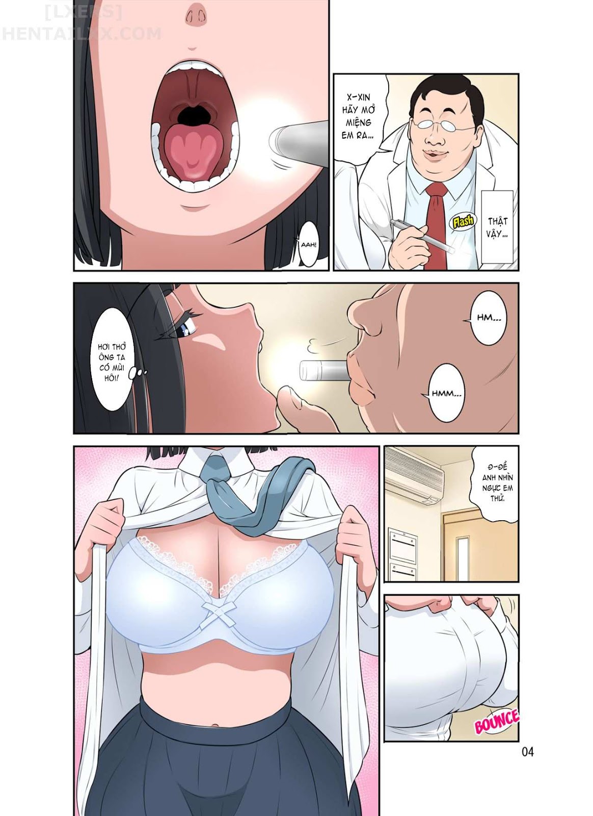Đọc truyện hentai Waisetsu Clinic - Oneshot