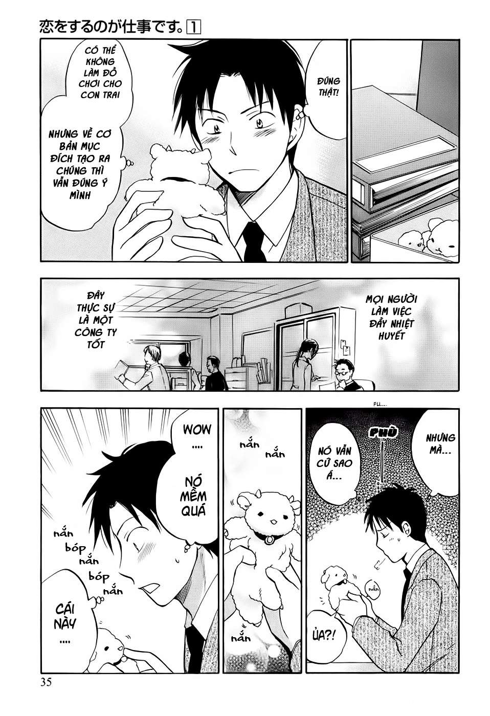 Đọc truyện hentai Công việc của tôi là yêu - Chap 2