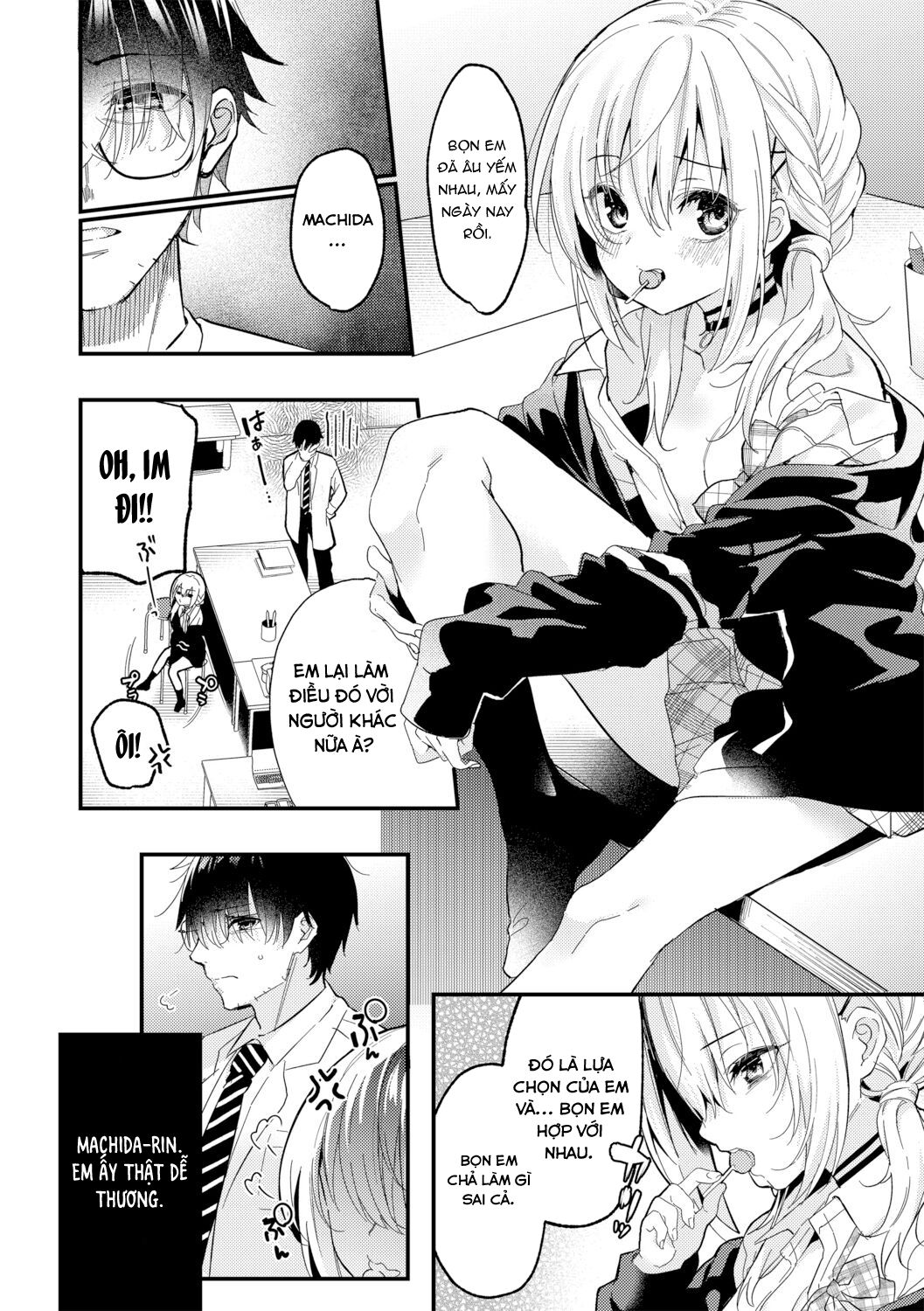 Đọc truyện hentai Đừng bỏ cuộc, sensei! - Oneshot