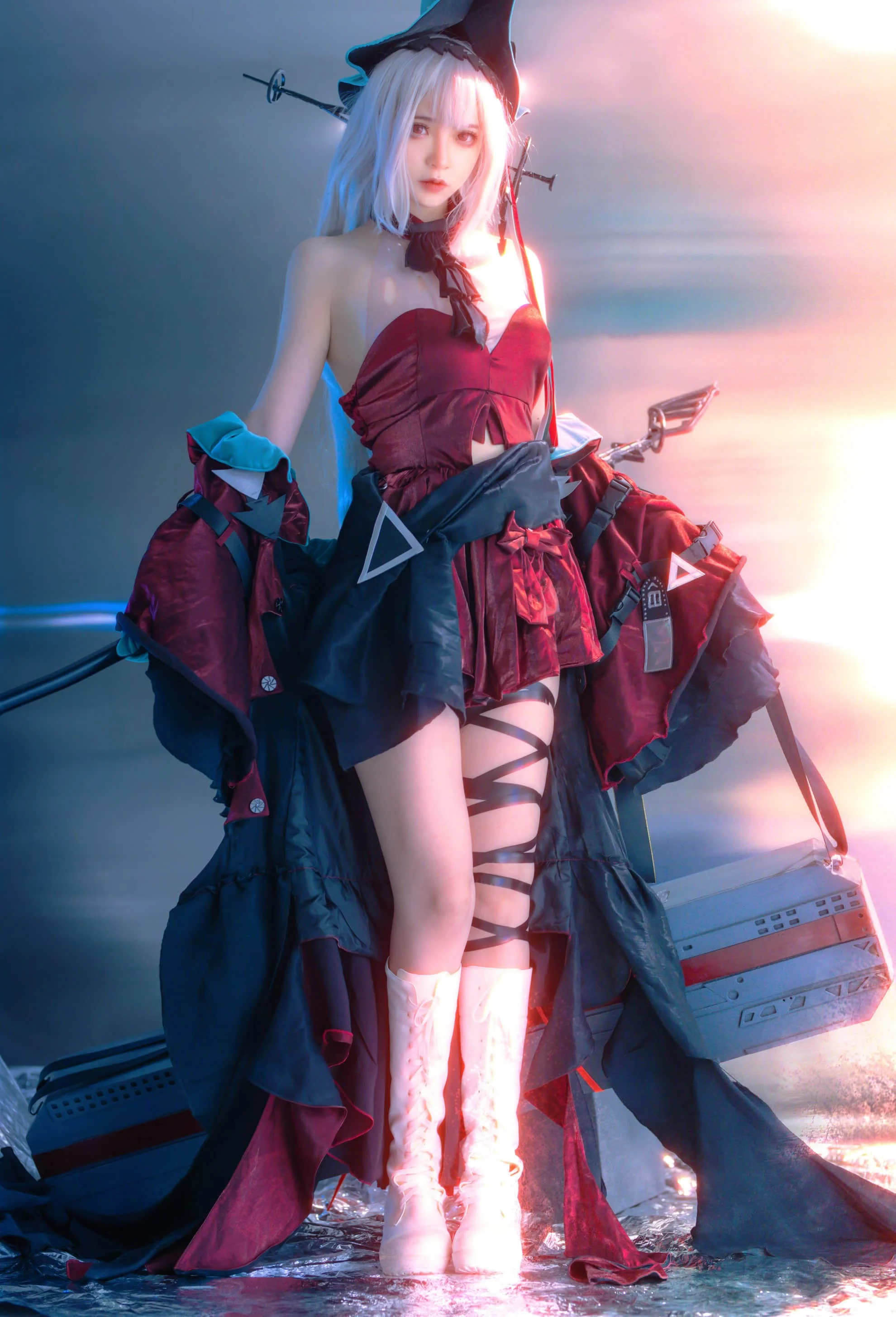 Đọc truyện hentai Tuyển tập Albums siêu phẩm Cosplay - Chap 849 - Crazy Cat SS - Arknights Skadi