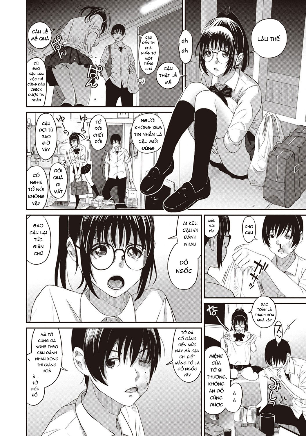 Đọc truyện hentai Nữ sinh dậy thì sớm vú to - Chap 3