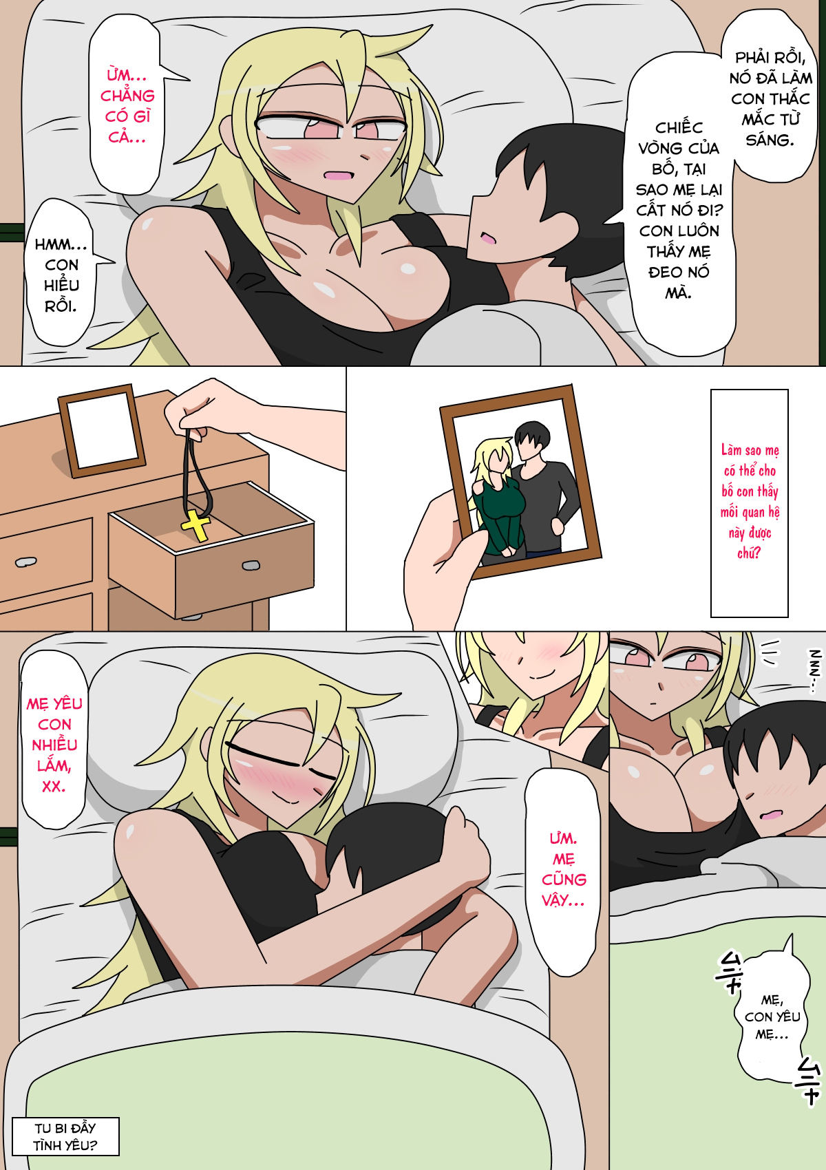 Đọc truyện hentai Sống cùng với bà mẹ của tôi! - Oneshot