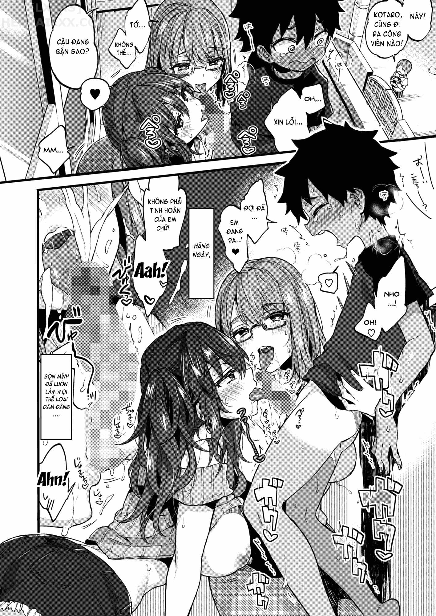 Đọc truyện hentai Fuyuyasumi Wa Itoko No Onee-Chan Ni Asonde Moraimashita. - Chap 2