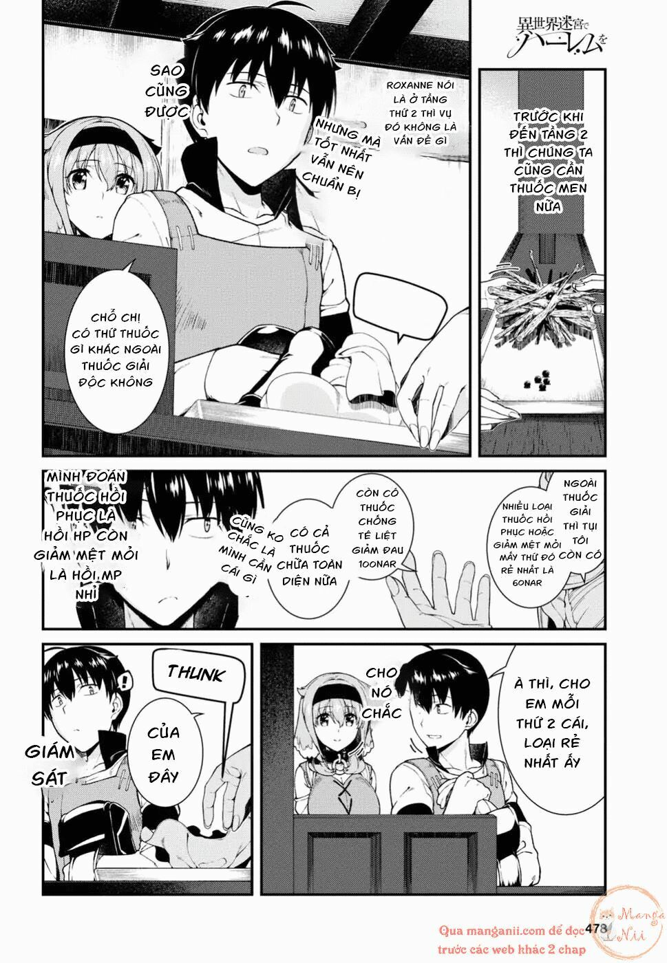 Đọc truyện hentai Lập Harem Chốn Mê Cung Ở Dị Giới - Chap 9