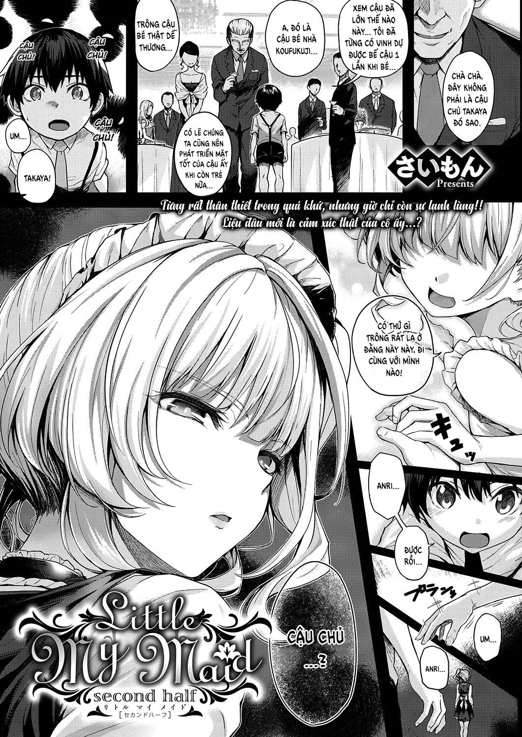 Đọc truyện hentai Little My Maid - Phần sau