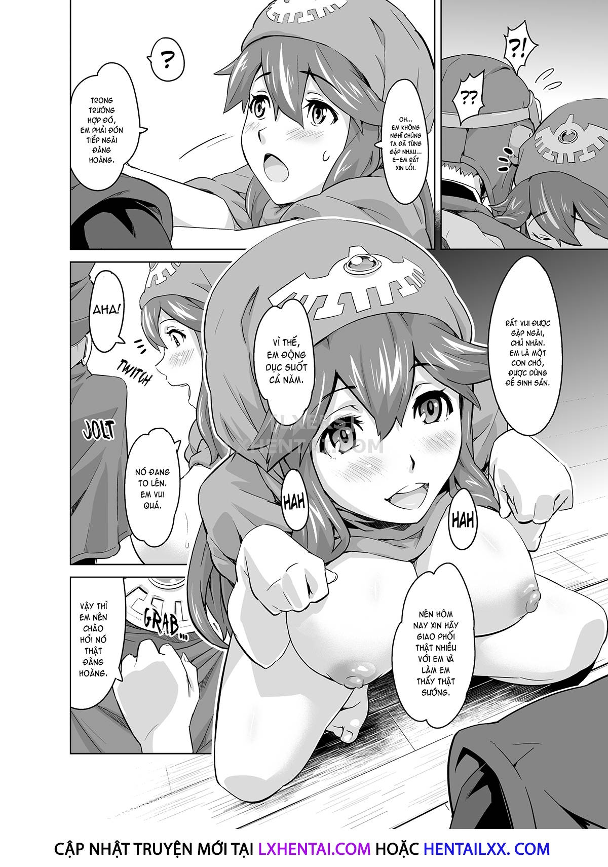 Đọc truyện hentai The Princess Who Became a Dog - Chap 3 - [END]