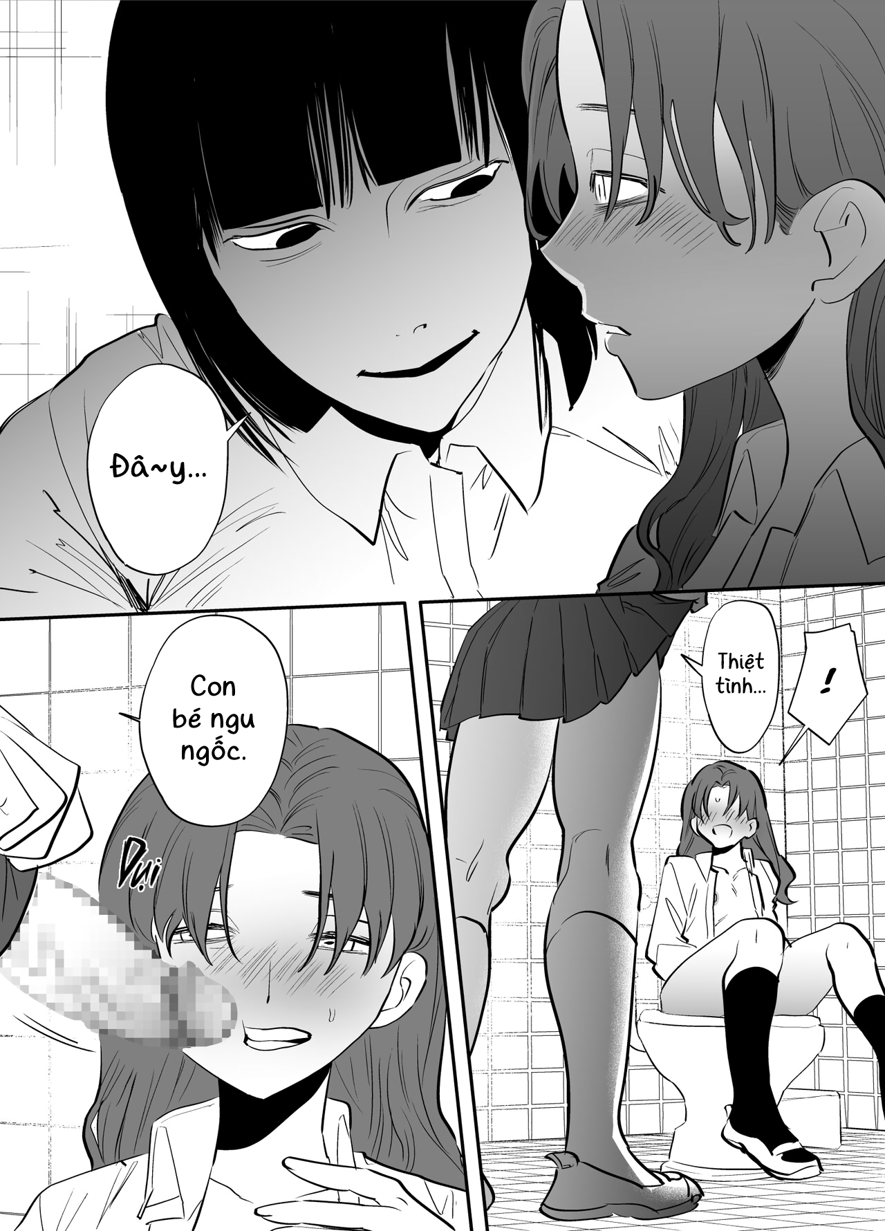 Đọc truyện hentai Mình, WC, và futanari Hanako-san - Sợ wa sợ wa