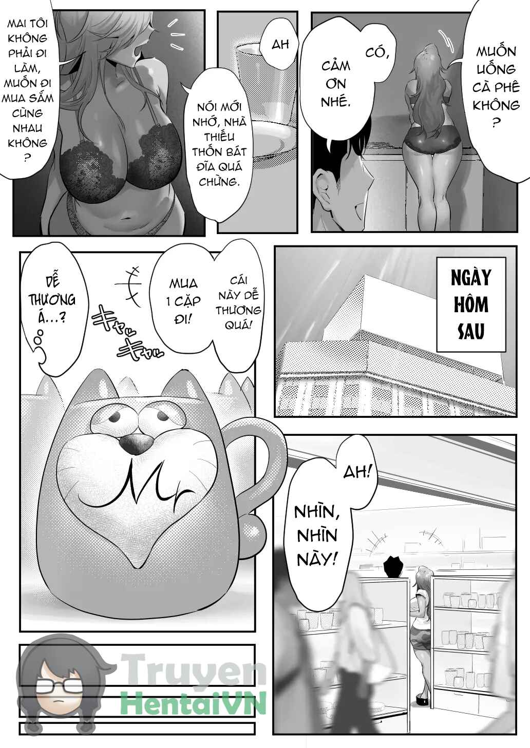 Đọc truyện hentai Onna Gal Joushi to Furin suru Hanashi 5 - Chap 2 - End