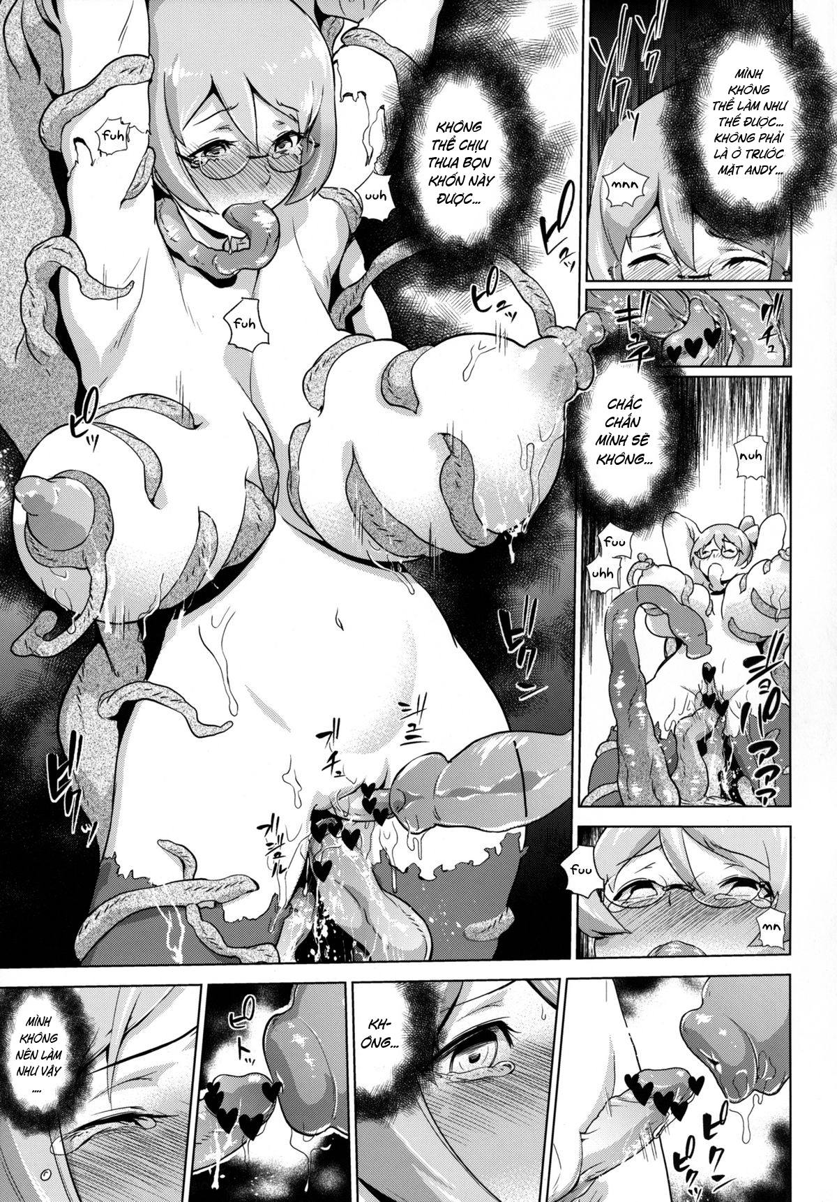 Đọc truyện hentai Toraware no Eve ~ Ryoujoku Big Bang ~ - Oneshot