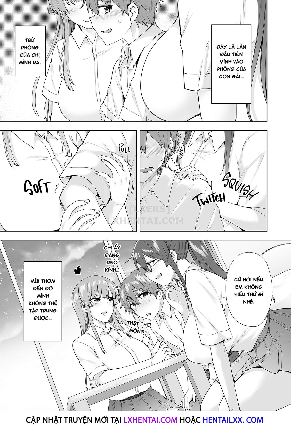 Đọc truyện hentai Onee-chan no Wasuremono o Todoke ni Kita Hazu nanoni - Chap 3 - Away Game