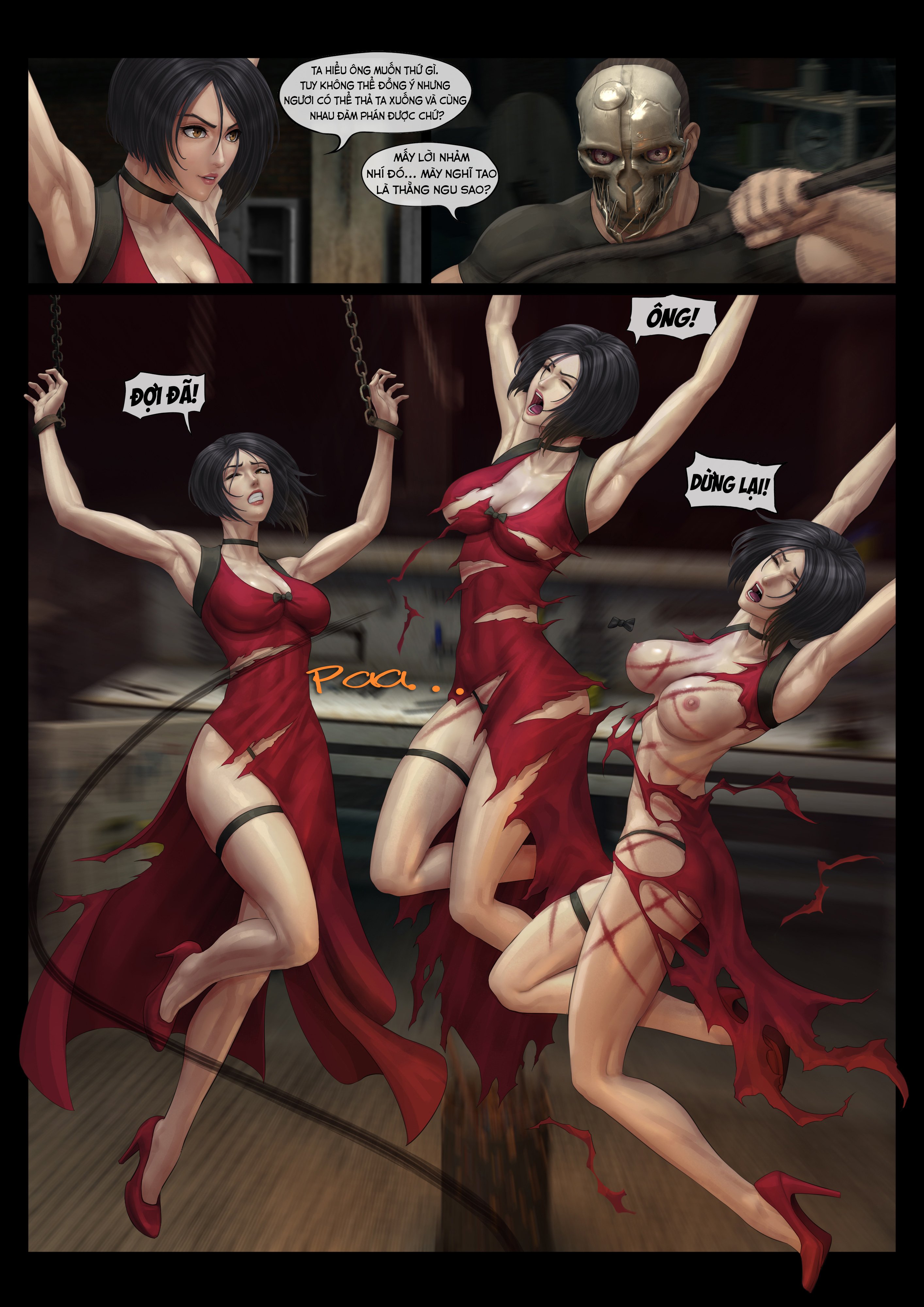 Đọc truyện hentai Cơn ác mộng của Ada Wong - Oneshot