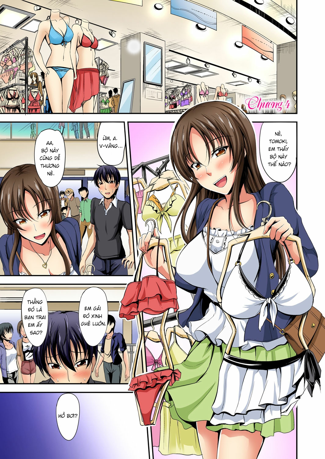 Đọc truyện hentai Sisters Sandwich - Chap 4