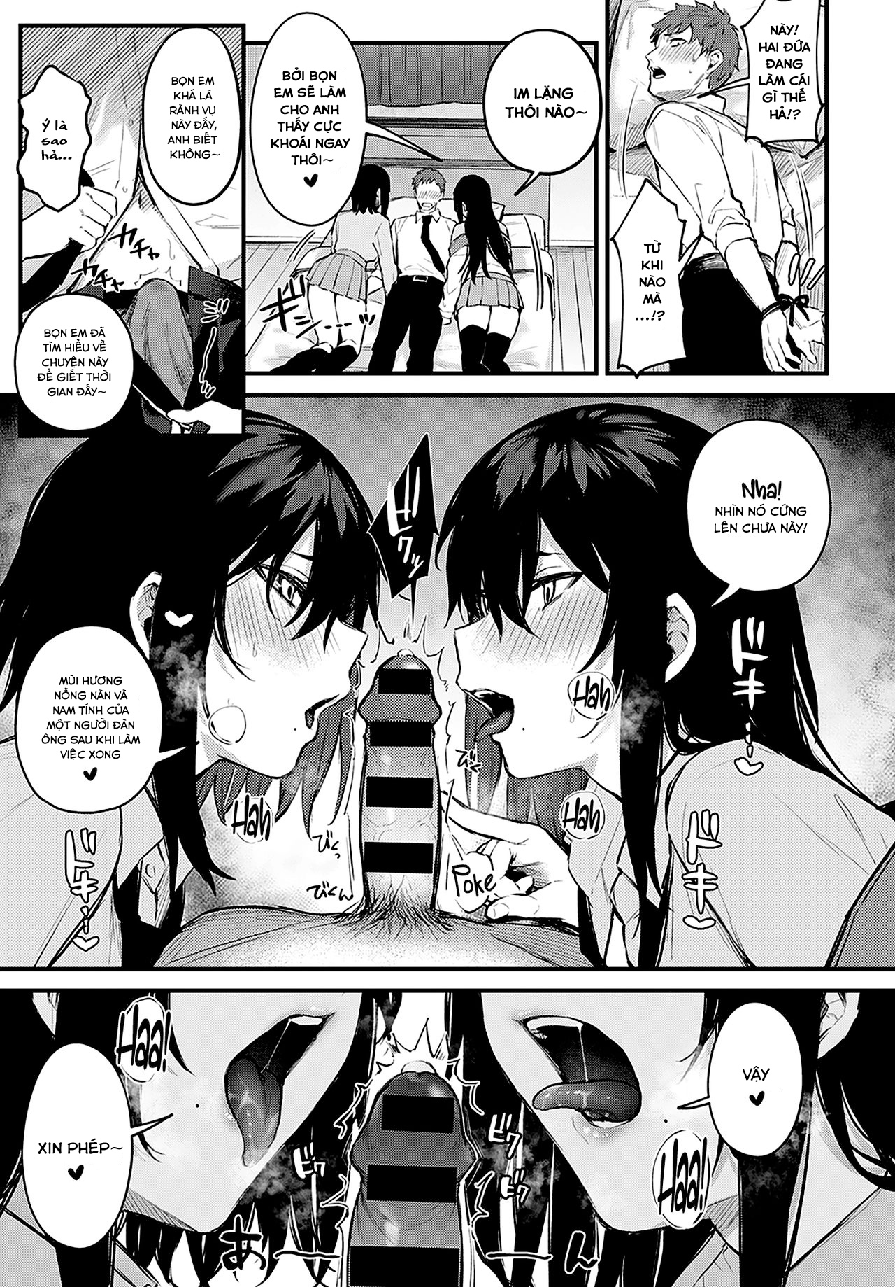 Đọc truyện hentai Twins in Heat - Oneshot