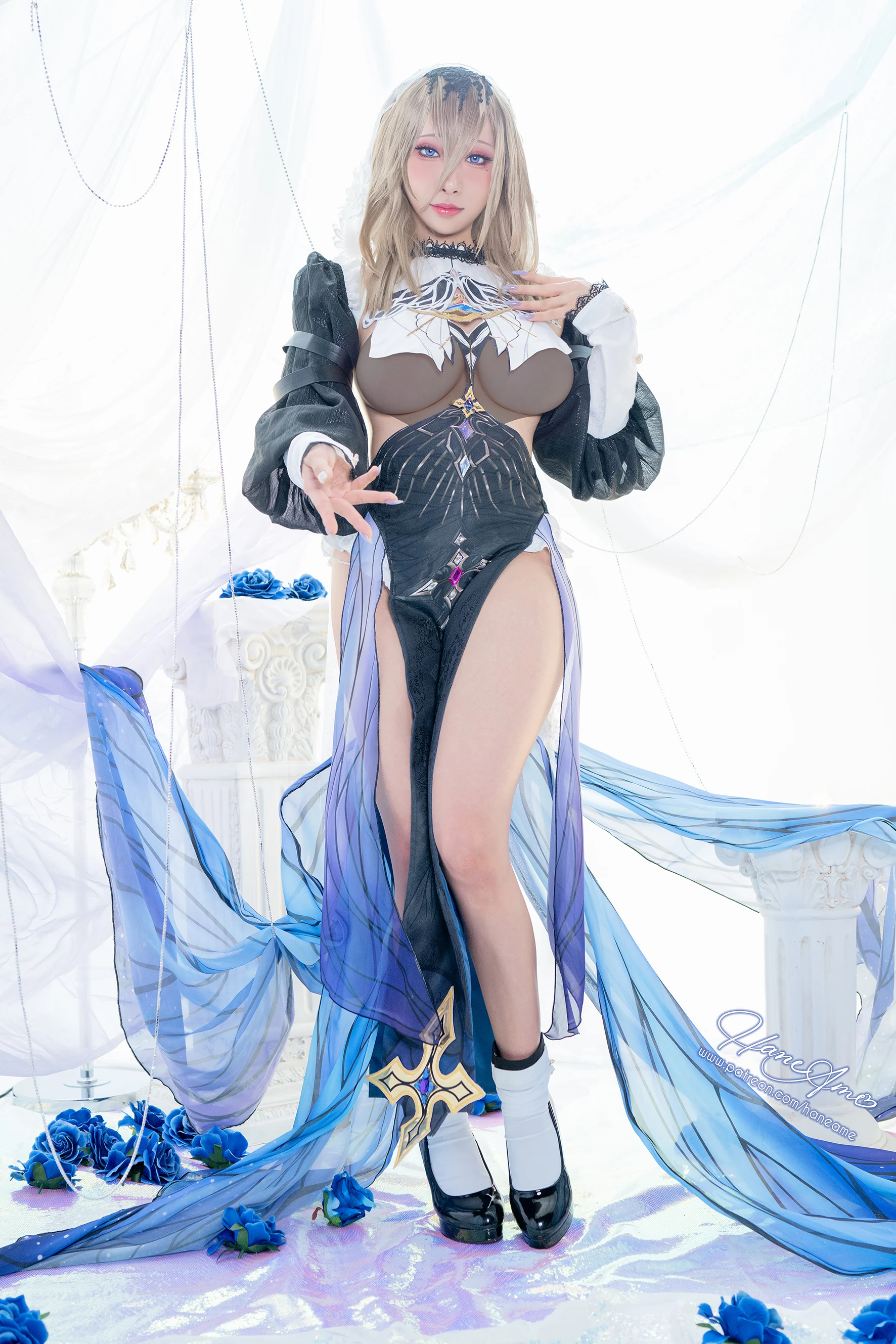 Đọc truyện hentai Tuyển tập Albums siêu phẩm Cosplay - Chap 554 - HaneAme - Aponia (Honkai Impact 3)