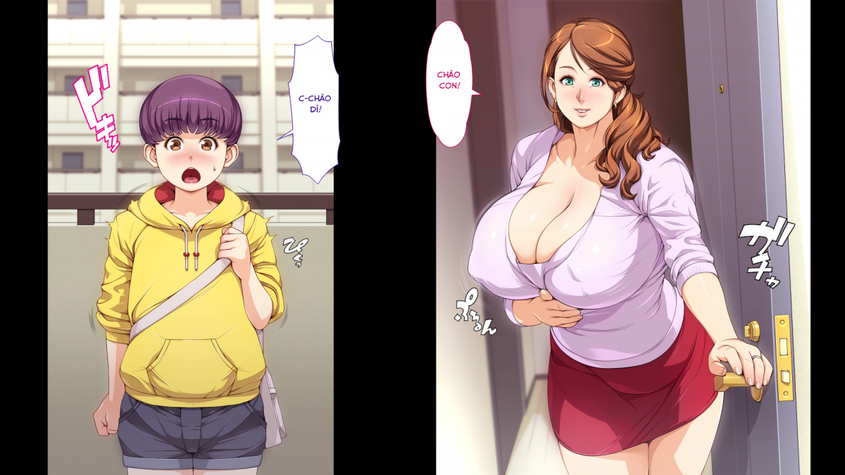 Đọc truyện hentai Oba-san to Boku no H na Obenkyou - Chap 1