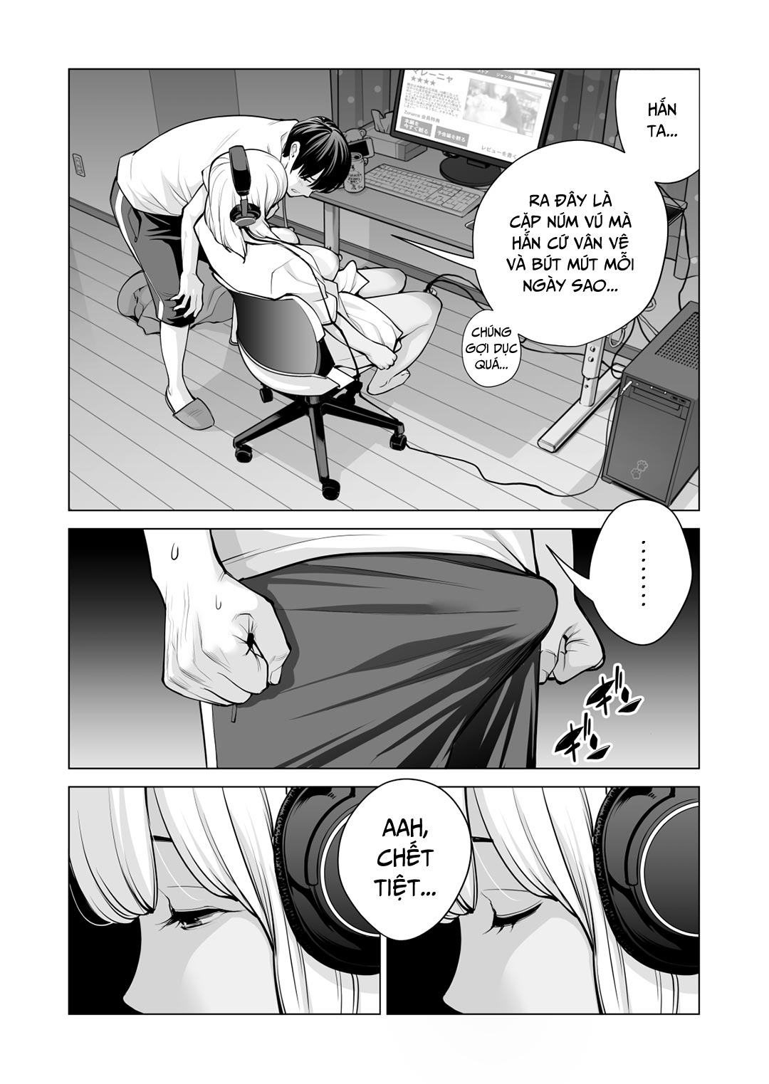 Đọc truyện hentai Nureane - Đêm hè, làm tình cùng chị gái đã ly dị - Chap 2